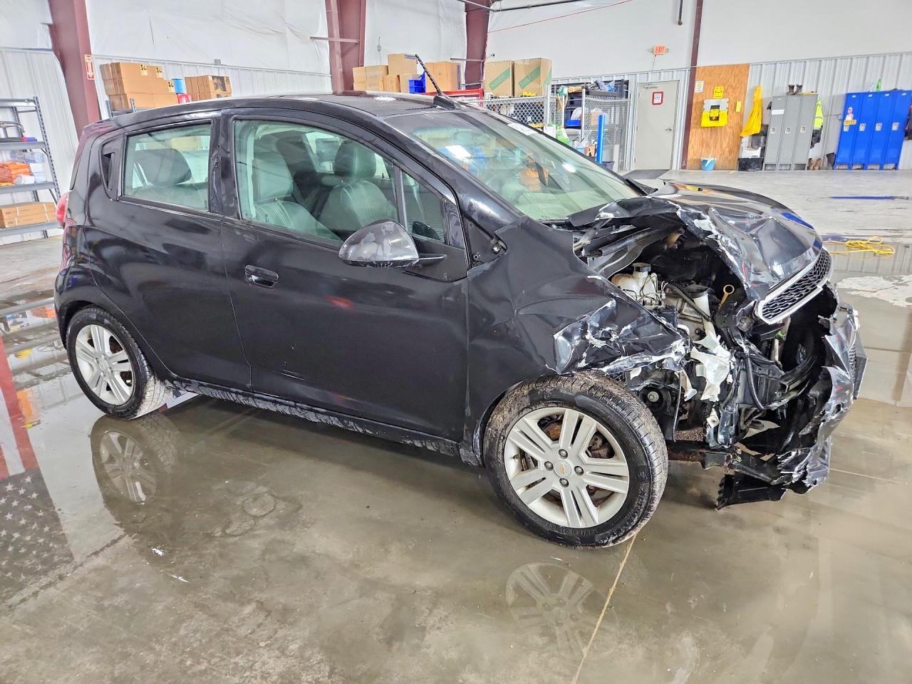 2014 Chevrolet Spark Ls Charcoal vin: KL8CA6S91EC536463