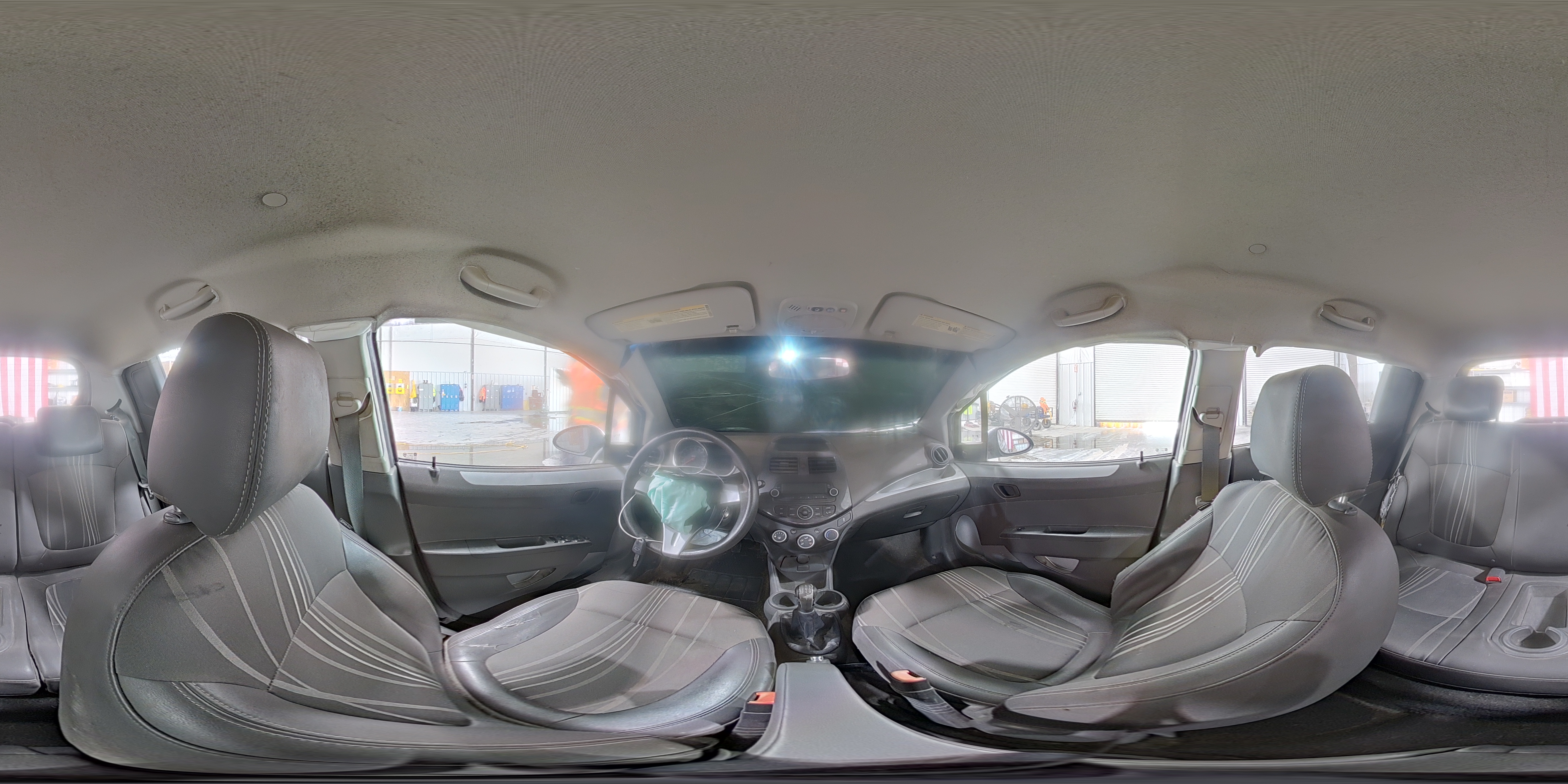 2014 Chevrolet Spark Ls Charcoal vin: KL8CA6S91EC536463