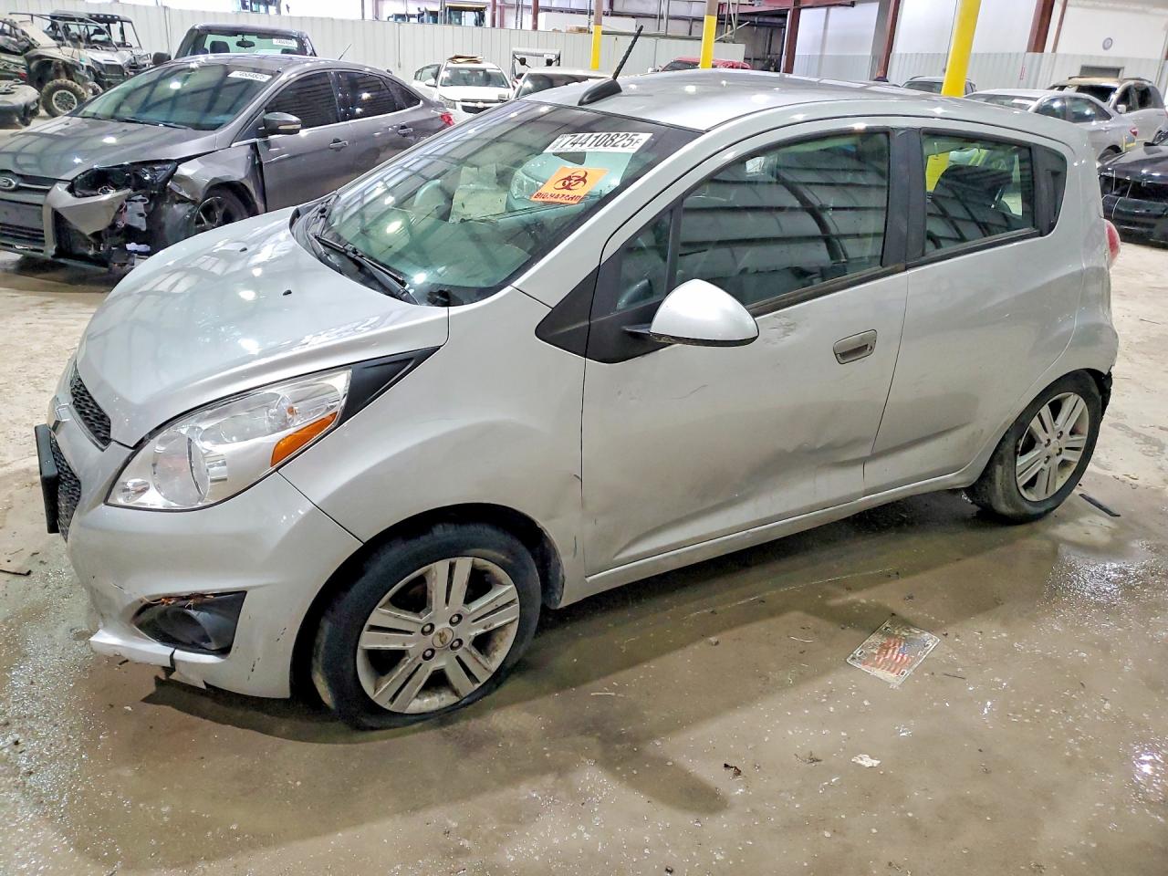 2015 Chevrolet Spark Ls Silver vin: KL8CA6S91FC712011