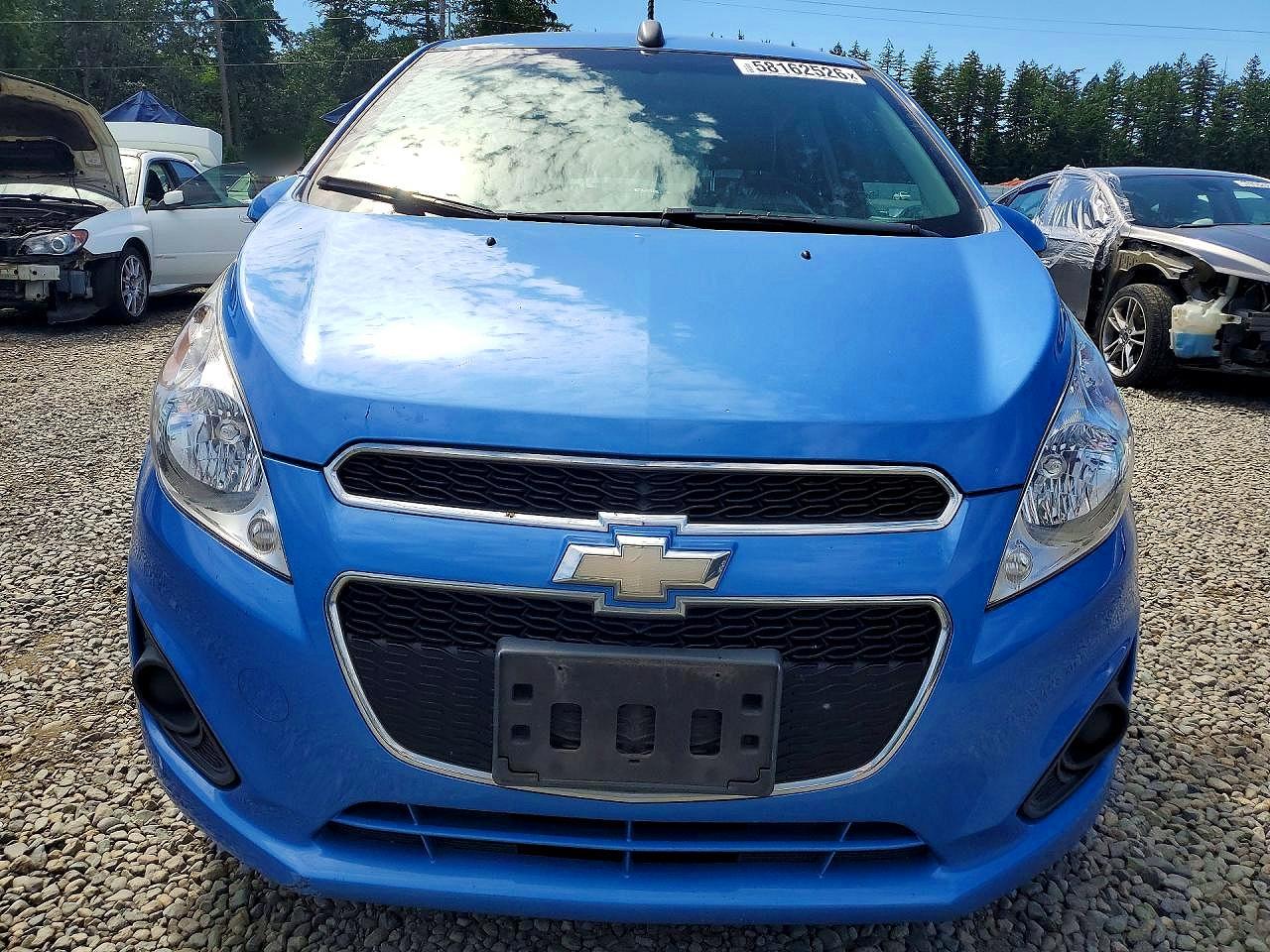 2015 Chevrolet Spark Ls Blue vin: KL8CA6S91FC742240