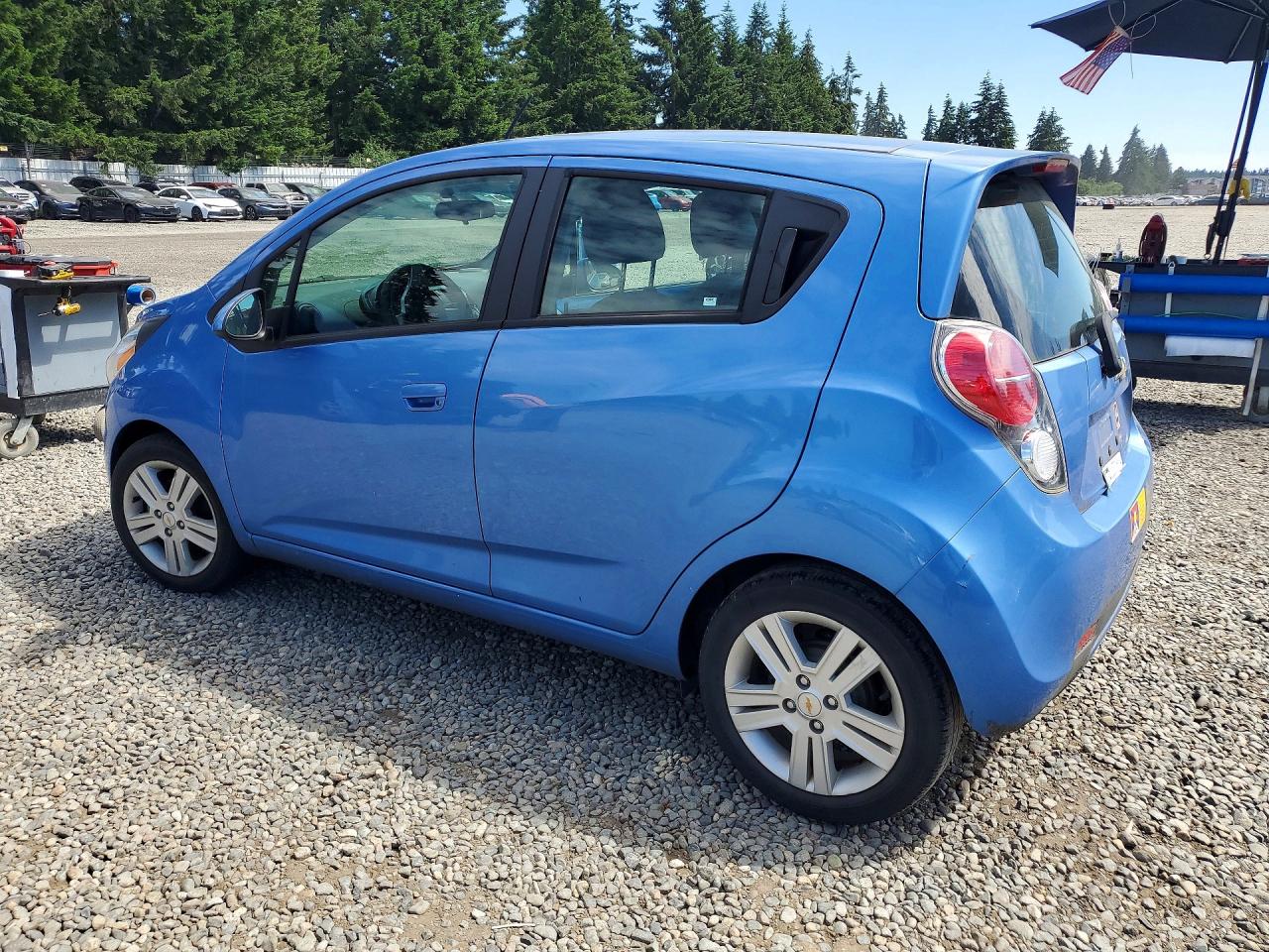 2015 Chevrolet Spark Ls Blue vin: KL8CA6S91FC742240