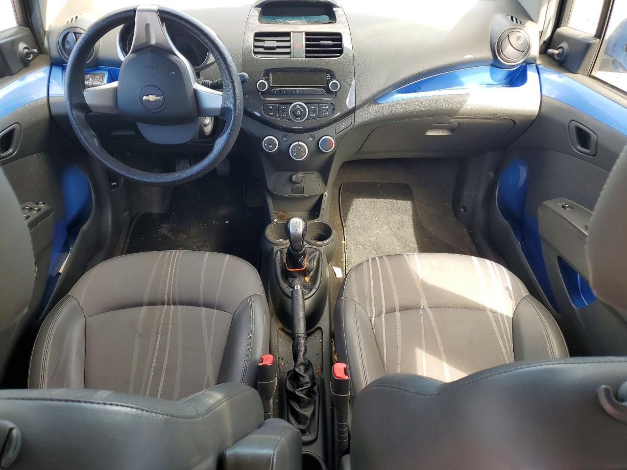 2015 Chevrolet Spark Ls Blue vin: KL8CA6S91FC742240