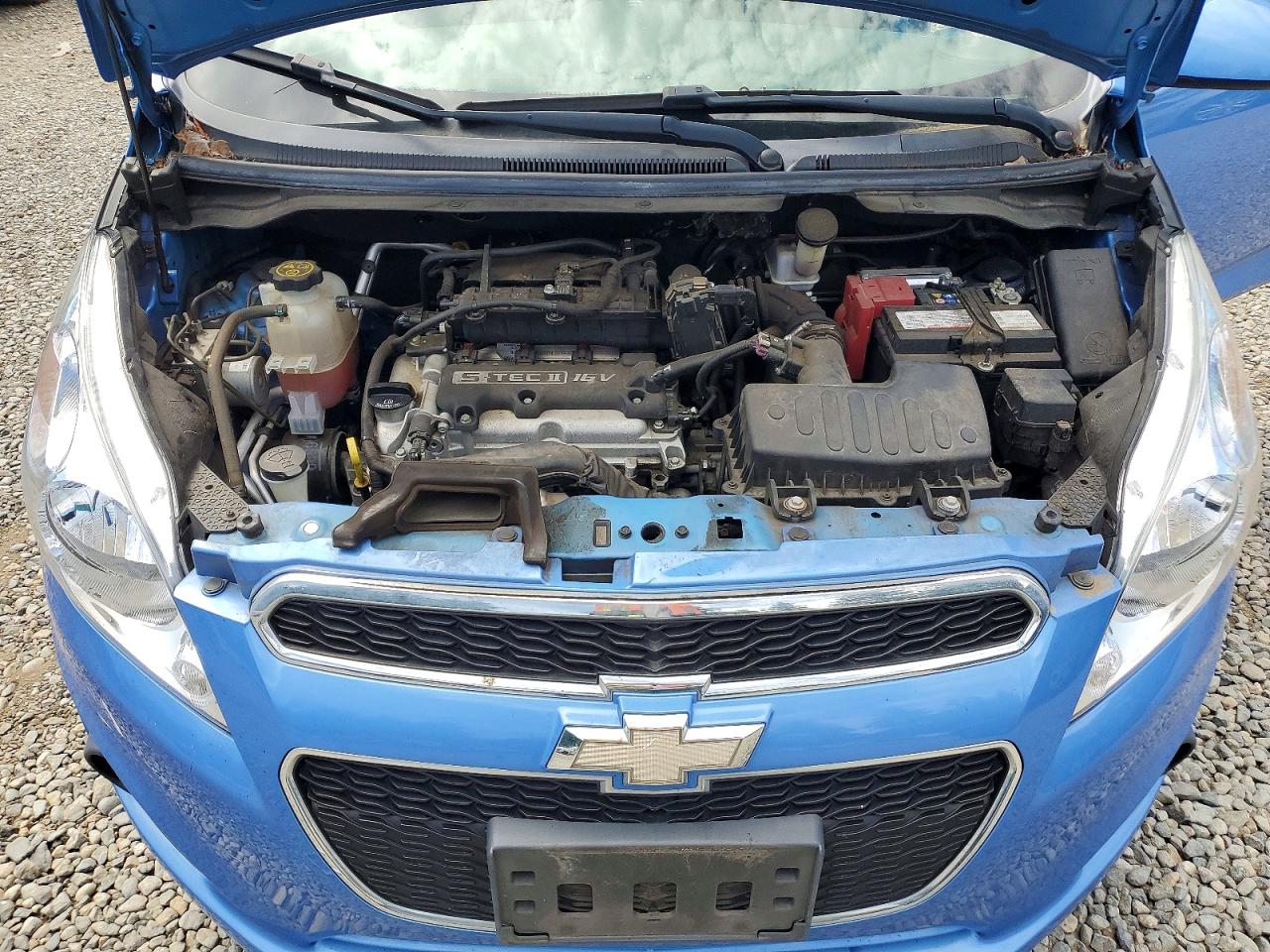 2015 Chevrolet Spark Ls Blue vin: KL8CA6S91FC742240