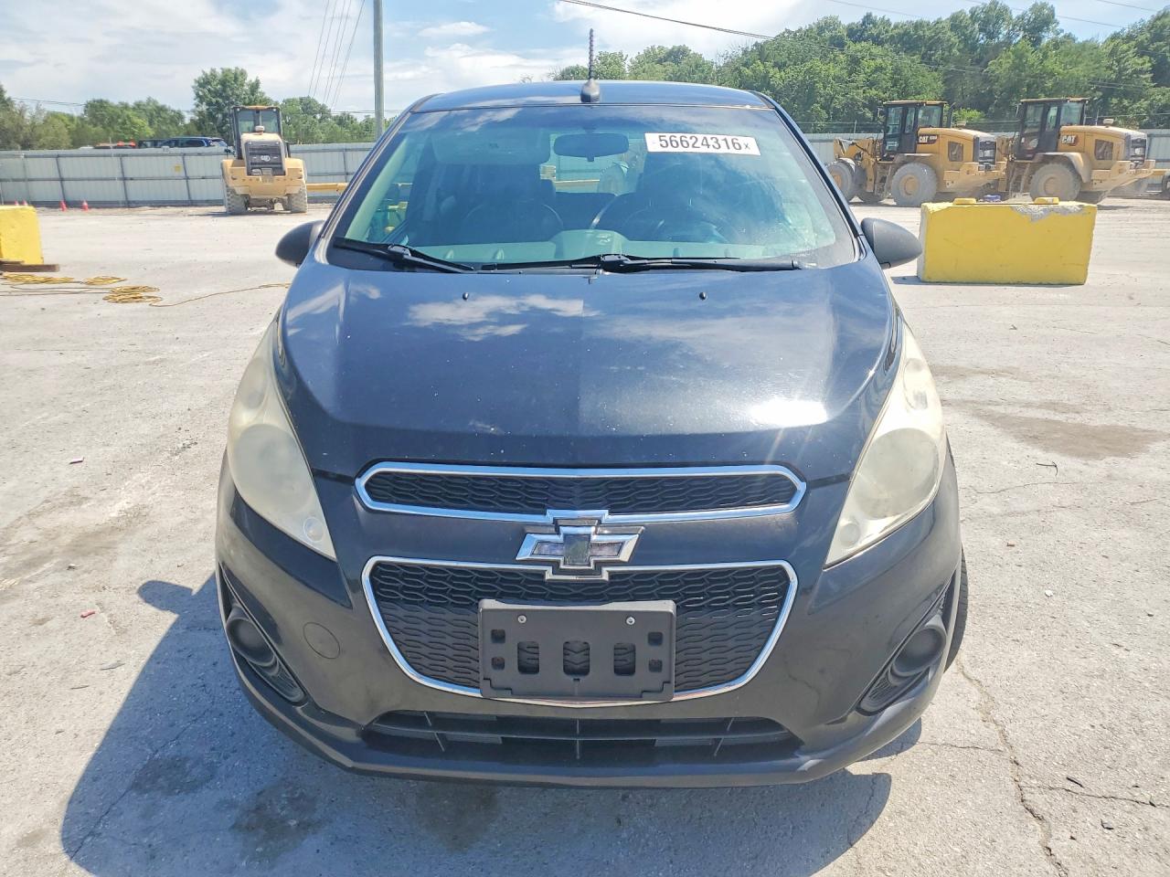 2014 Chevrolet Spark Ls Black vin: KL8CA6S92EC508347
