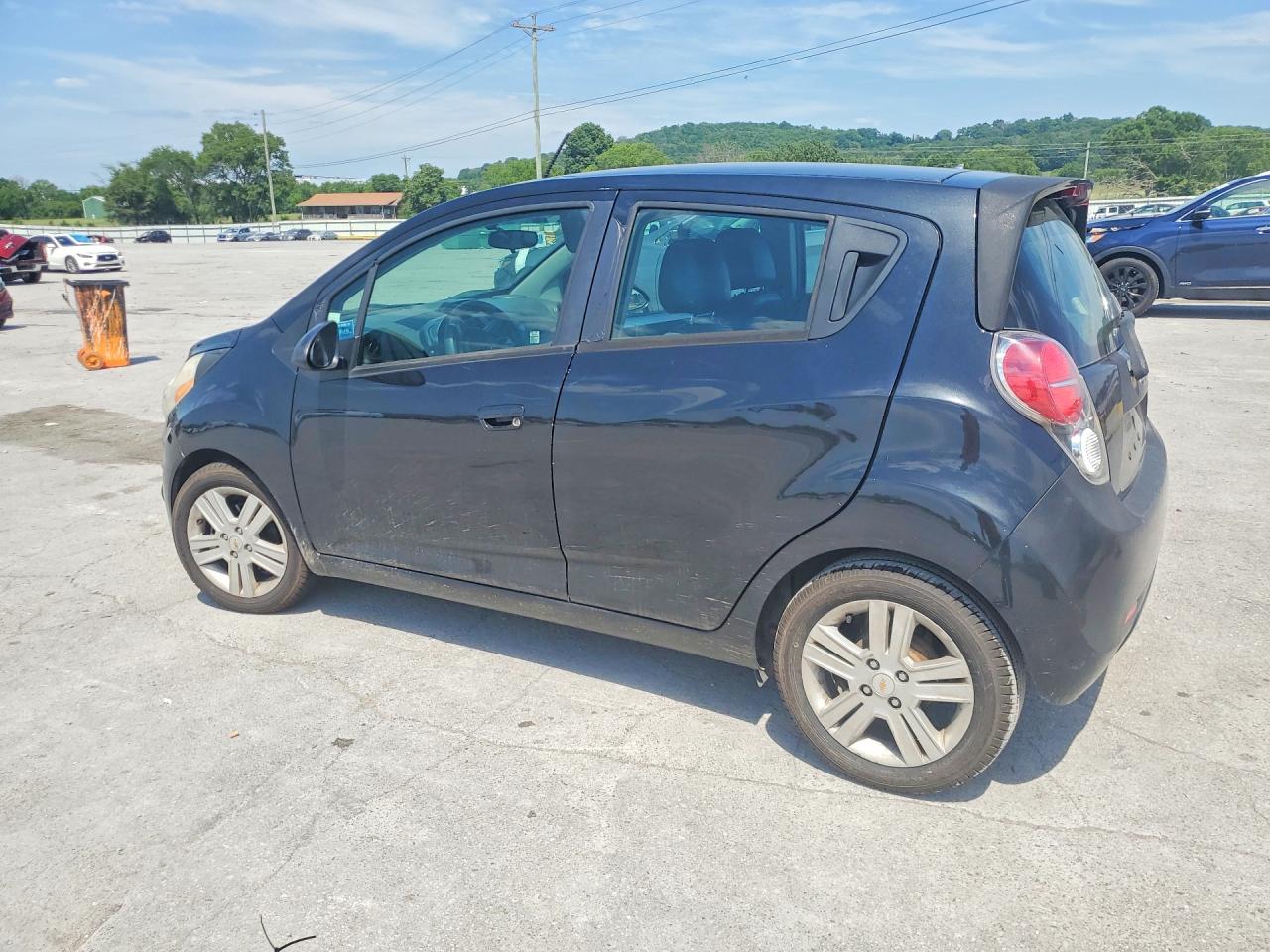 2014 Chevrolet Spark Ls Black vin: KL8CA6S92EC508347