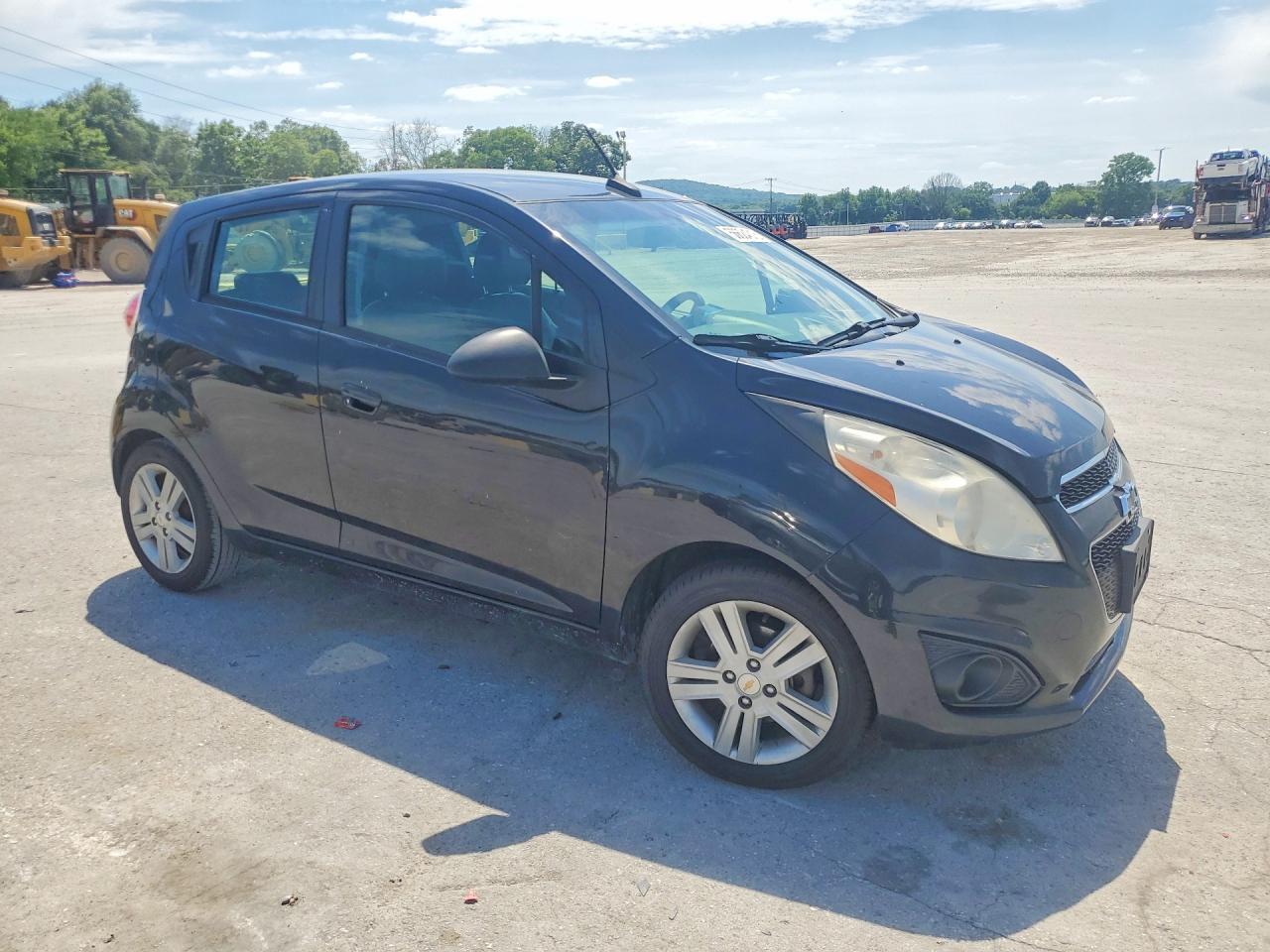 2014 Chevrolet Spark Ls Black vin: KL8CA6S92EC508347