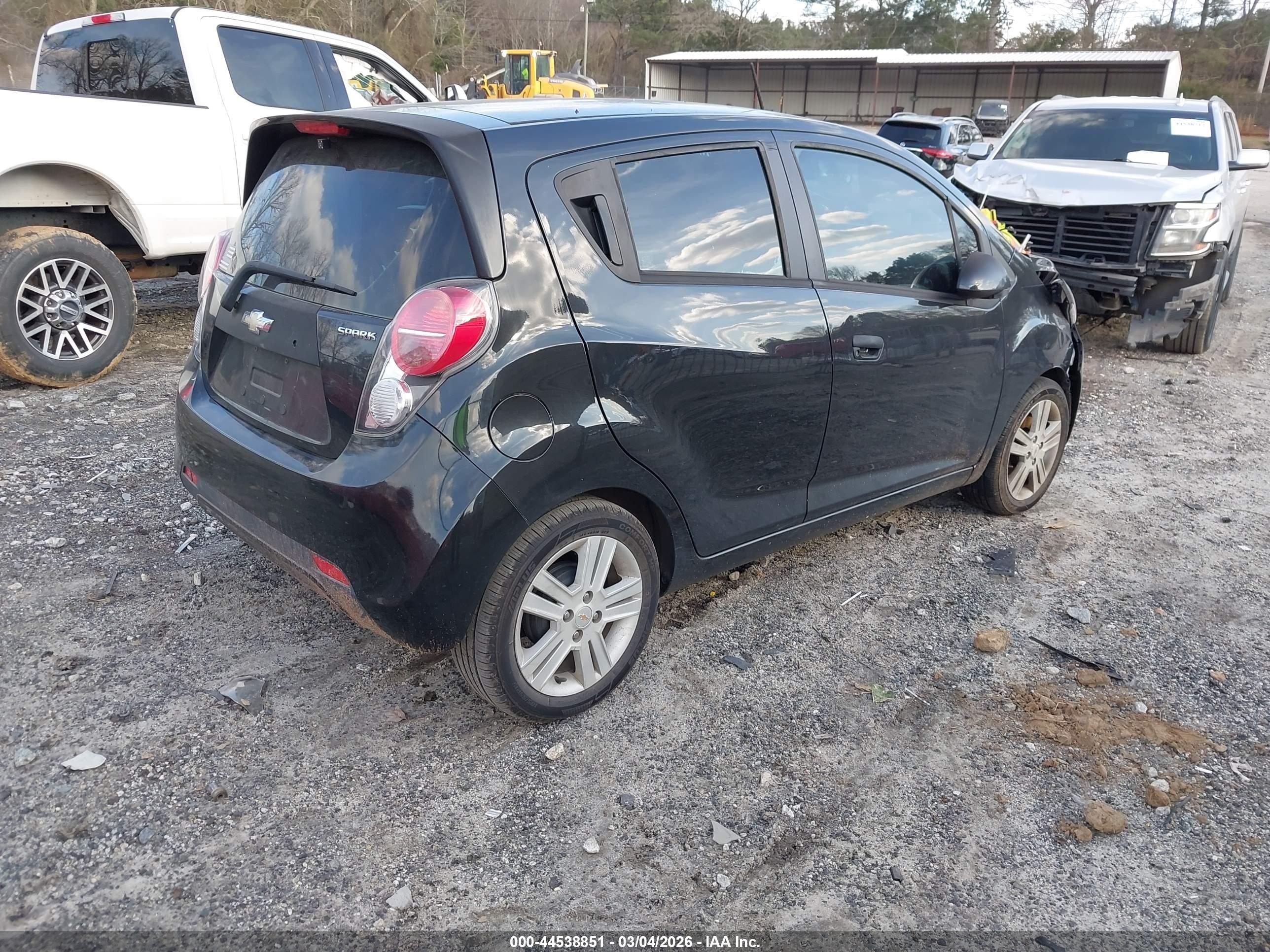 2015 Chevrolet Spark Ls Manual Черный vin: KL8CA6S92FC709778