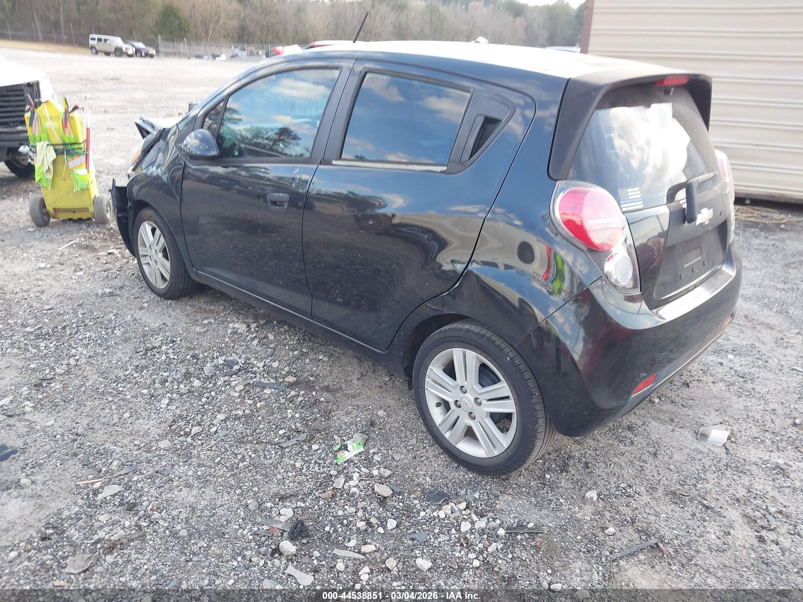 2015 Chevrolet Spark Ls Manual Черный vin: KL8CA6S92FC709778