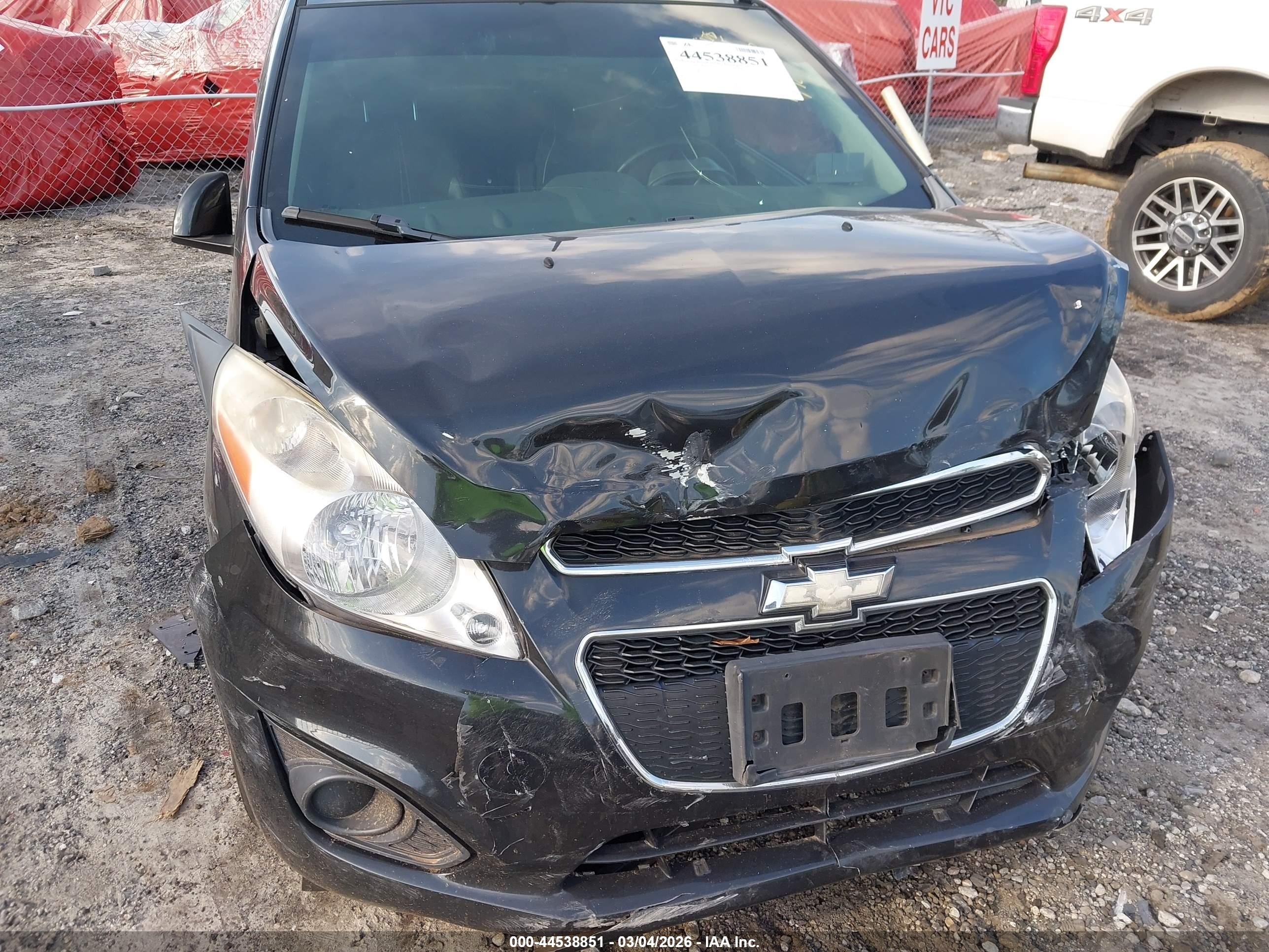 2015 Chevrolet Spark Ls Manual Черный vin: KL8CA6S92FC709778