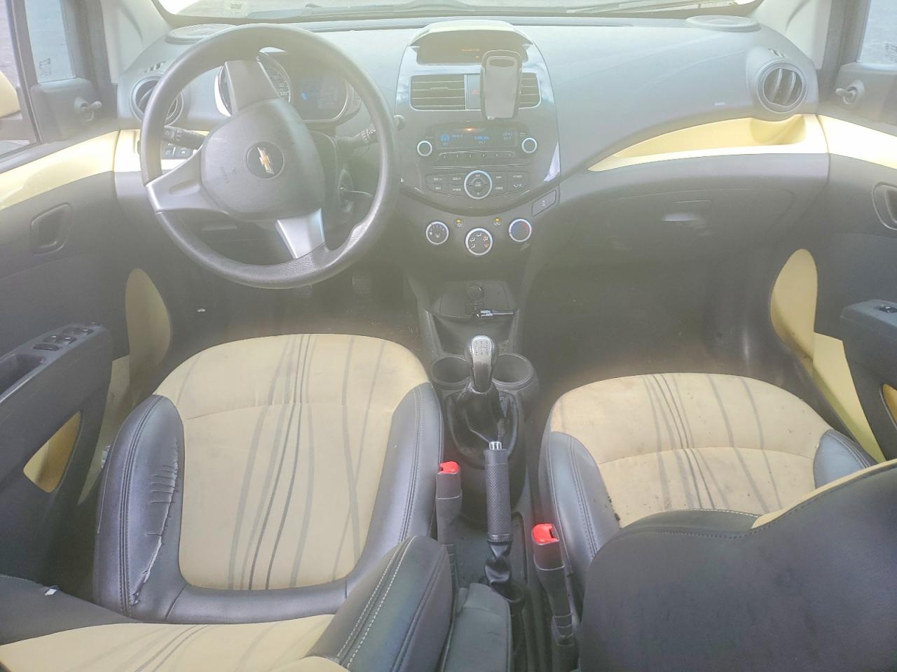 2013 Chevrolet Spark Ls Yellow vin: KL8CA6S93DC518867