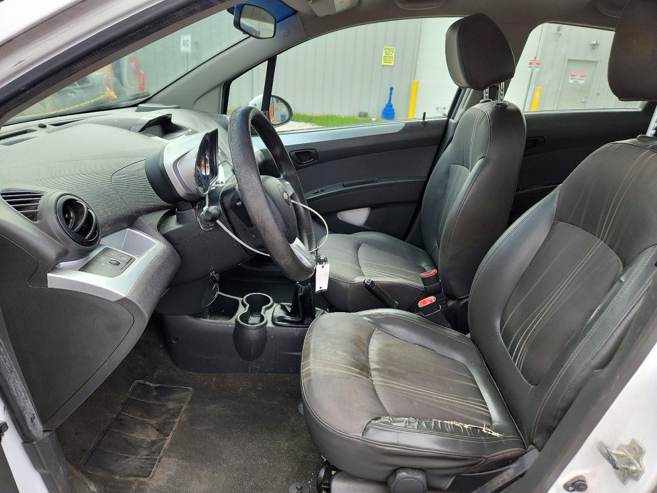 2014 Chevrolet Spark Ls White vin: KL8CA6S93EC515002