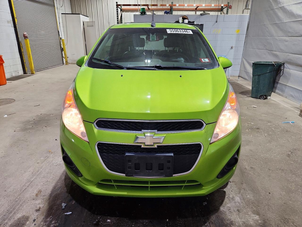 2014 Chevrolet Spark Ls Green vin: KL8CA6S95EC527927