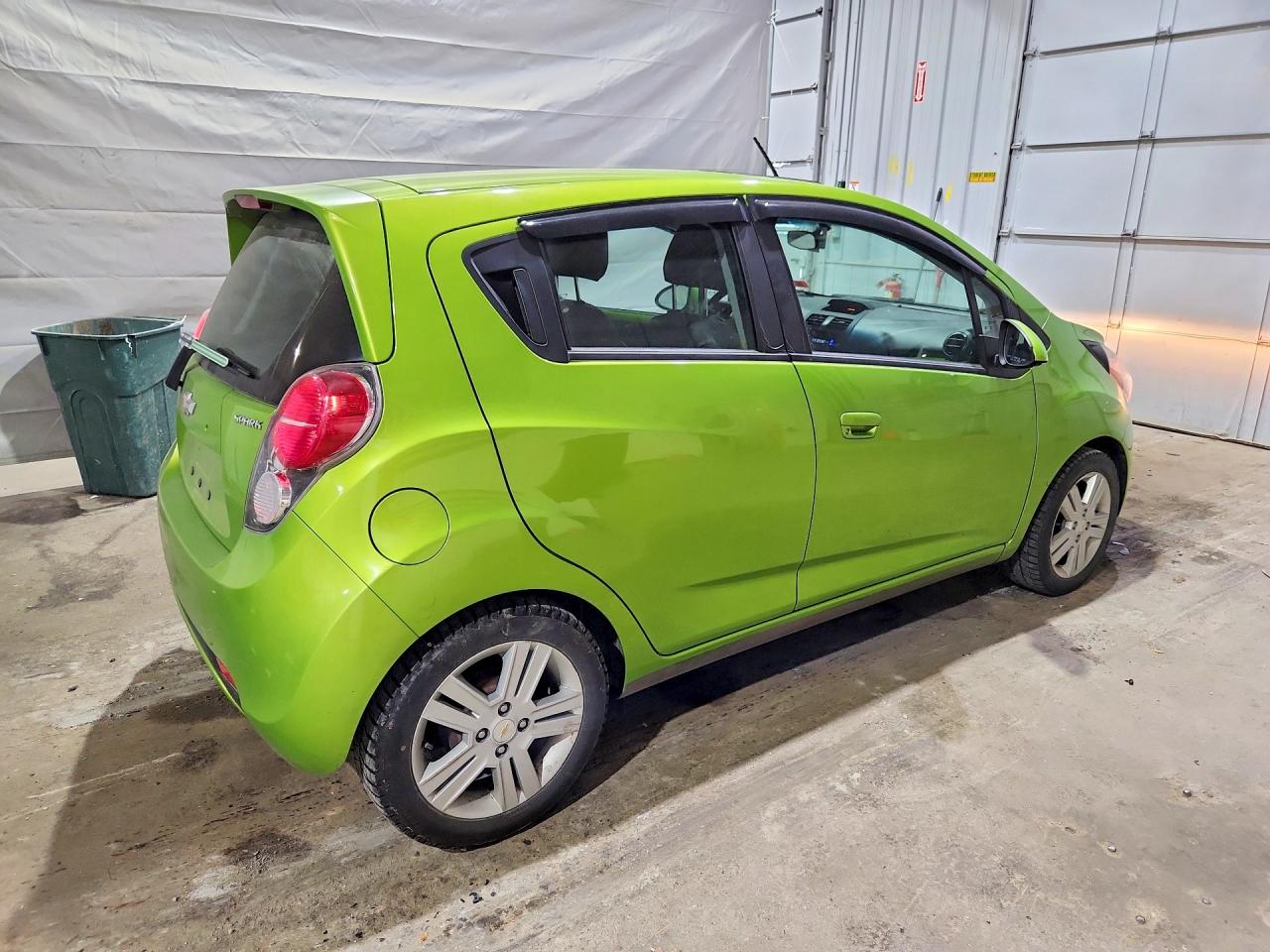 2014 Chevrolet Spark Ls Green vin: KL8CA6S95EC527927