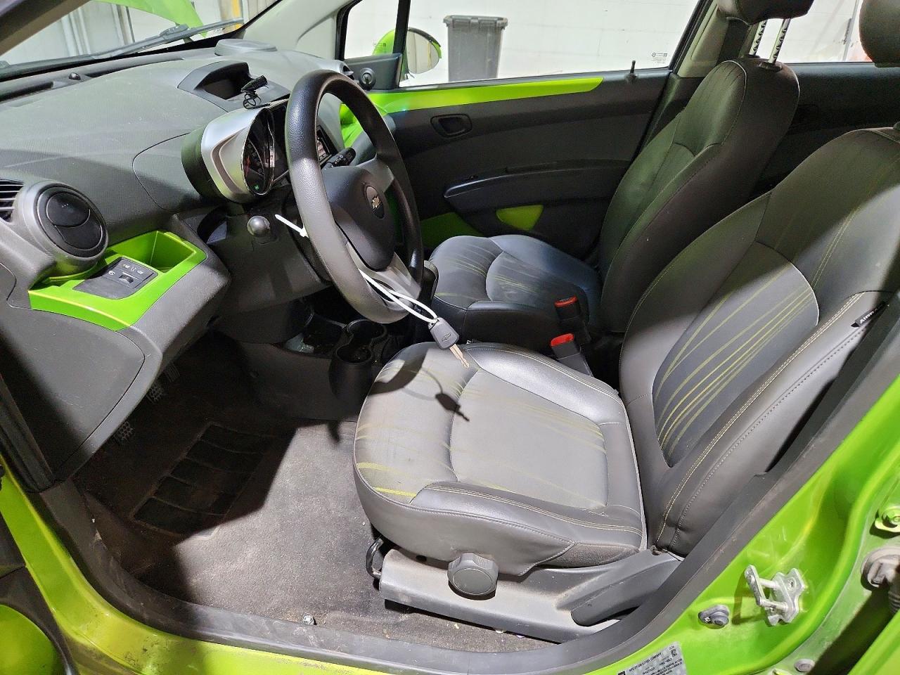 2014 Chevrolet Spark Ls Green vin: KL8CA6S95EC527927
