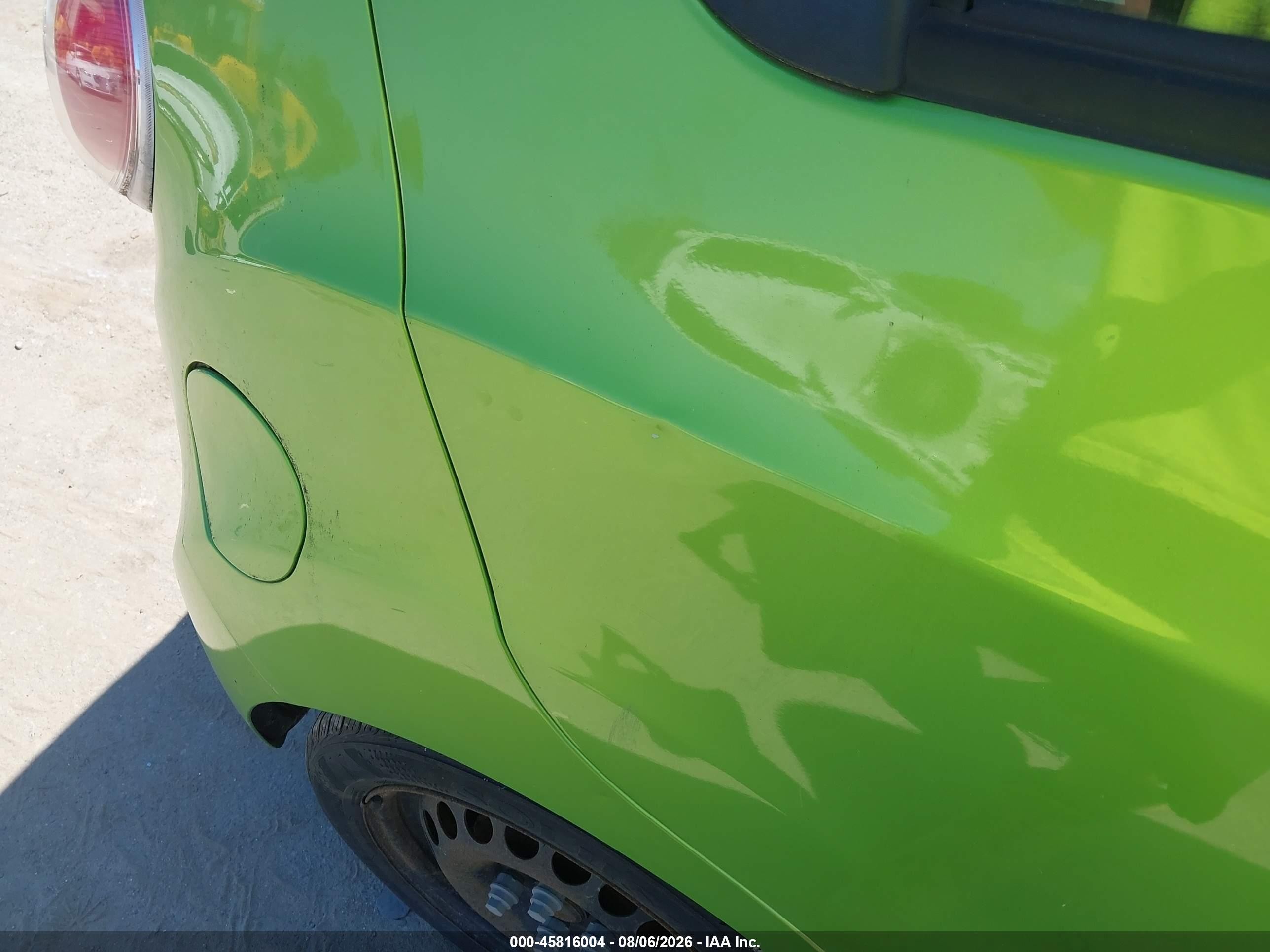 2014 Chevrolet Spark Ls Manual Green vin: KL8CA6S96EC558118