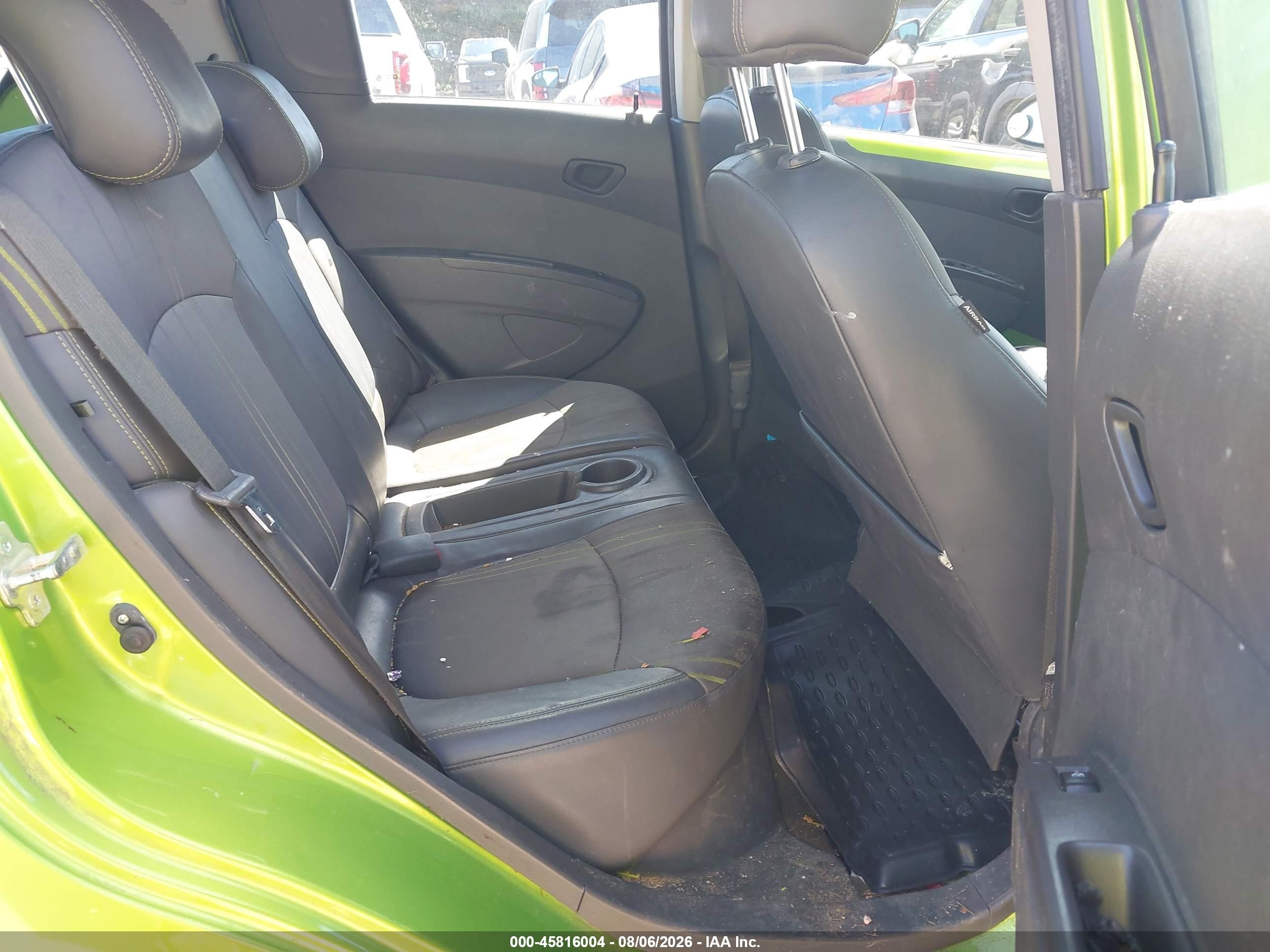 2014 Chevrolet Spark Ls Manual Green vin: KL8CA6S96EC558118