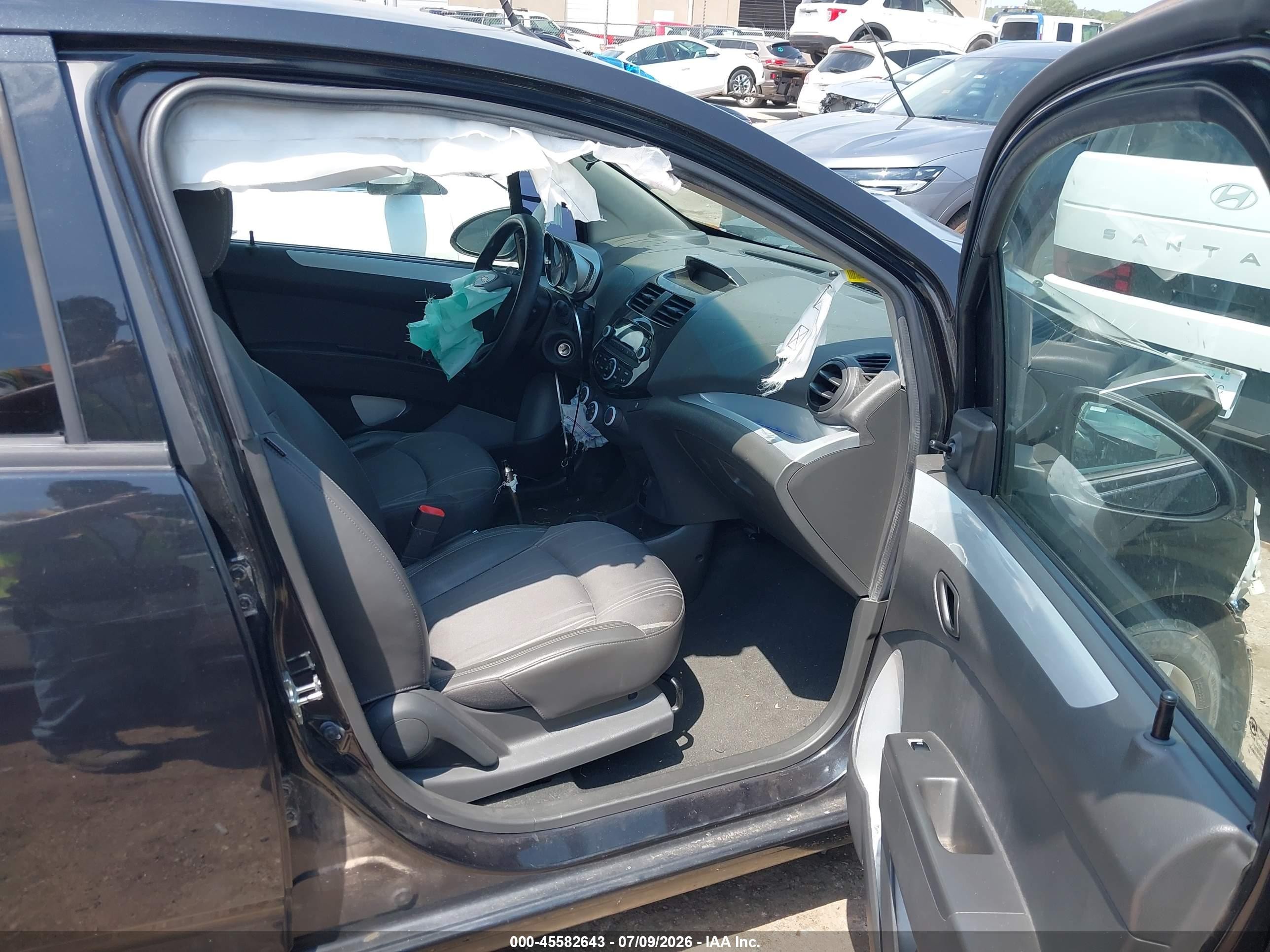 2014 Chevrolet Spark Ls Manual Black vin: KL8CA6S96EC585318