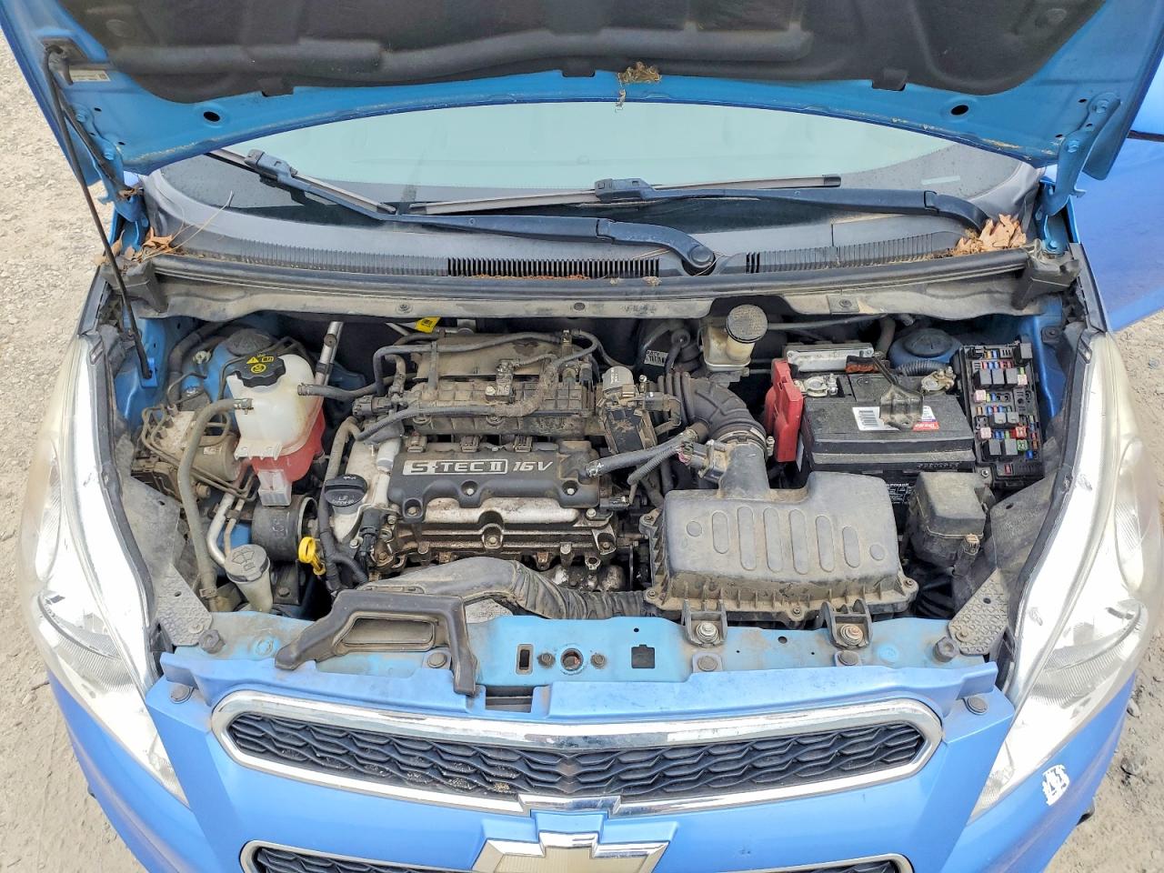 2015 Chevrolet Spark Ls Blue vin: KL8CA6S96FC719407