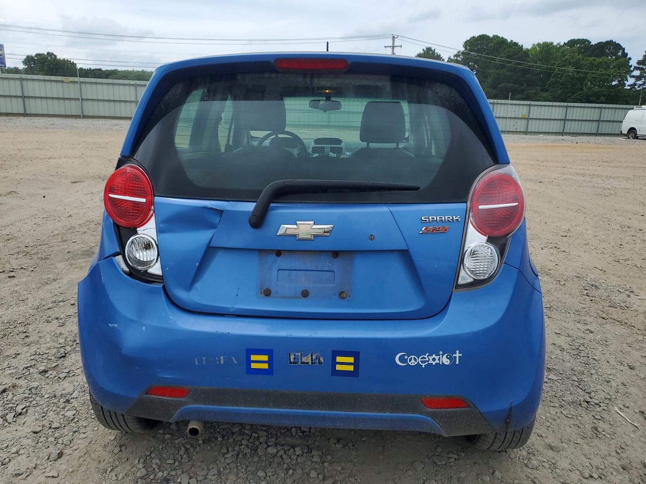 2015 Chevrolet Spark Ls Blue vin: KL8CA6S96FC719407