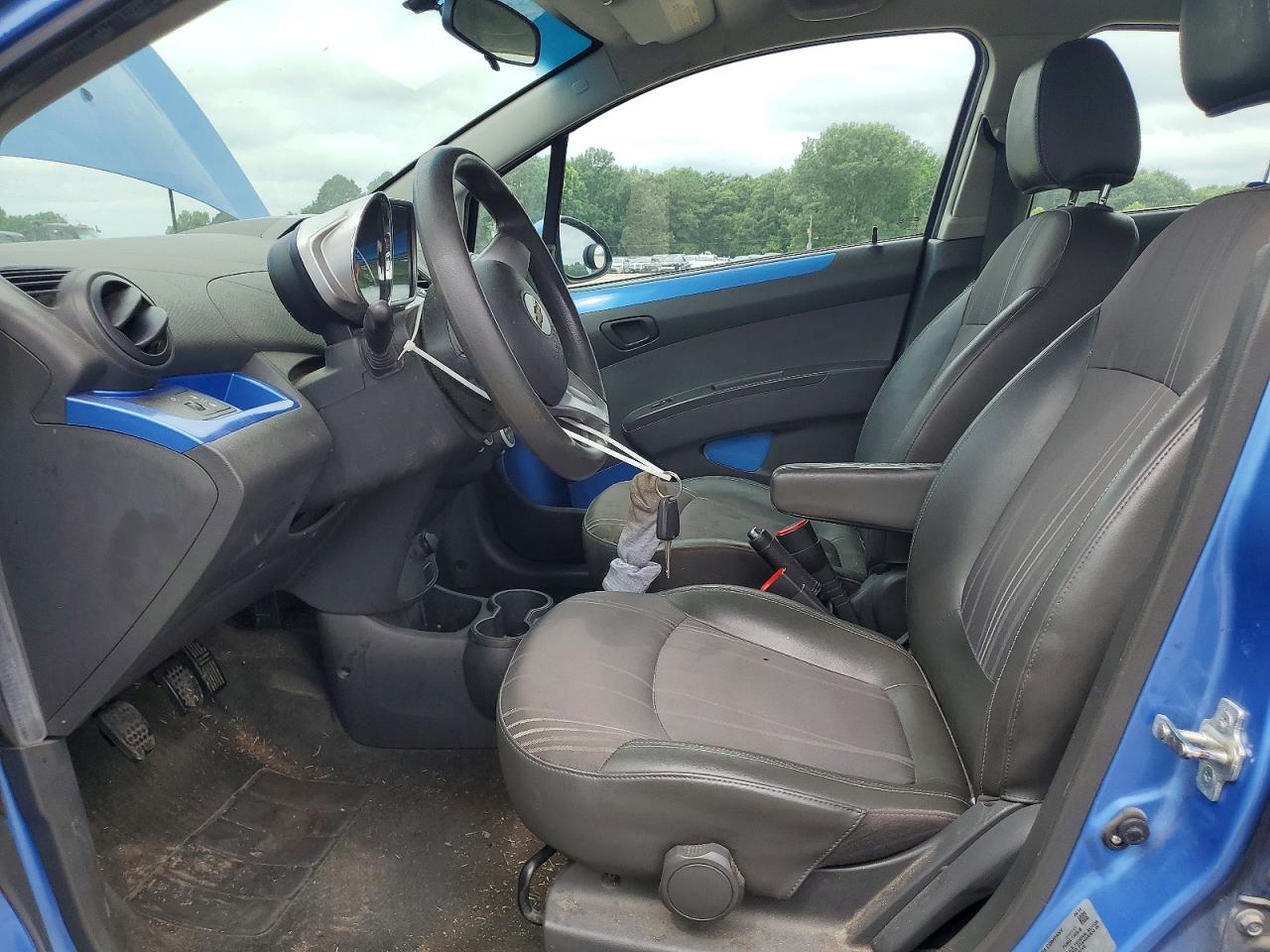 2015 Chevrolet Spark Ls Blue vin: KL8CA6S96FC719407