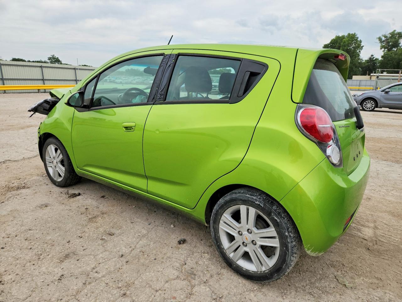 2015 Chevrolet Spark Ls Green vin: KL8CA6S96FC796486