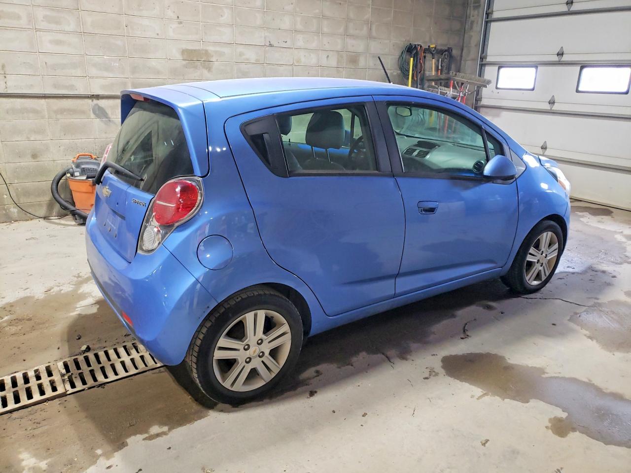 2015 Chevrolet Spark Blue vin: KL8CA6S97FC754957