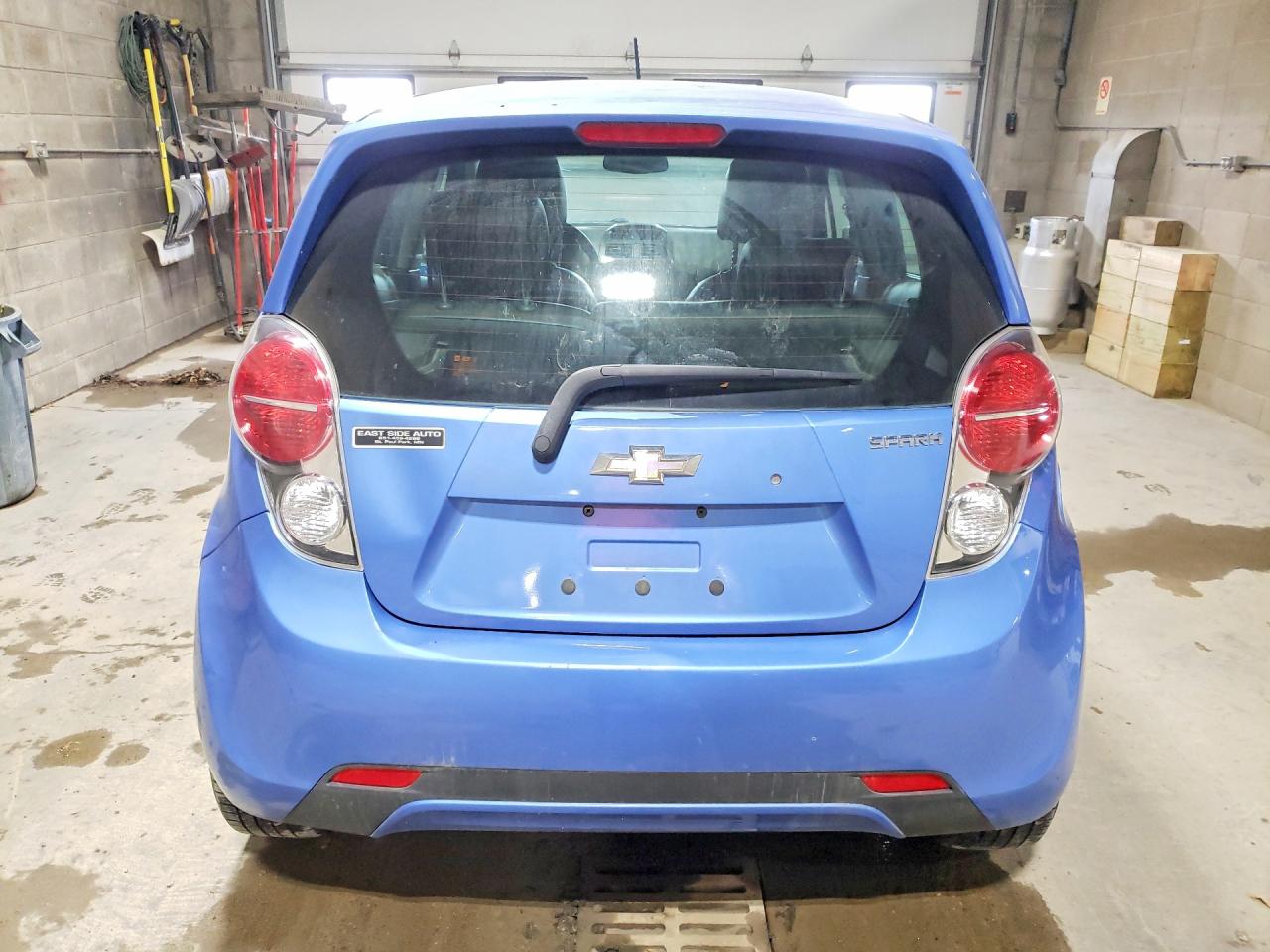 2015 Chevrolet Spark Blue vin: KL8CA6S97FC754957