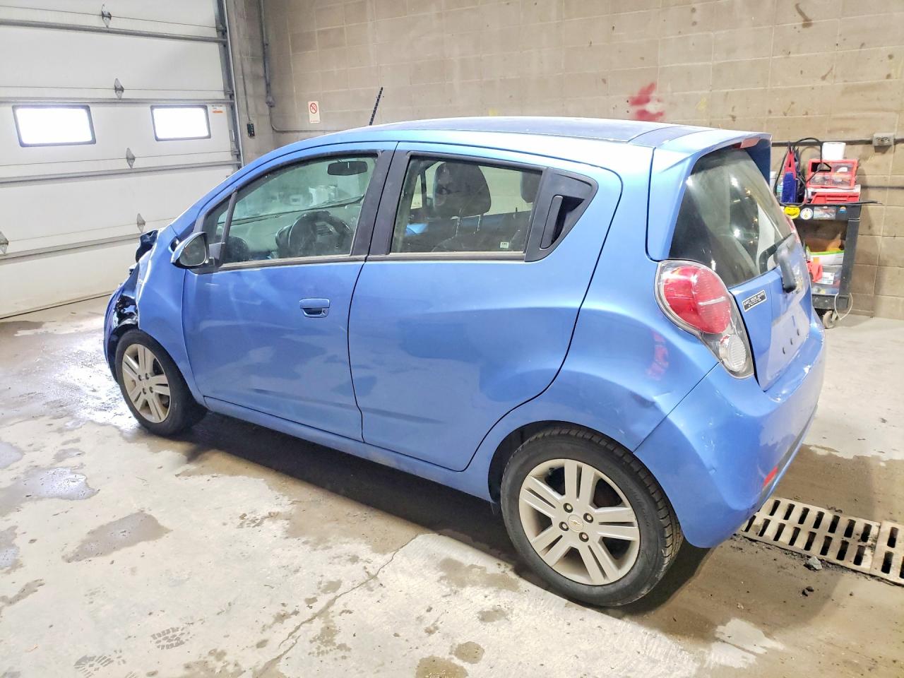 2015 Chevrolet Spark Blue vin: KL8CA6S97FC754957
