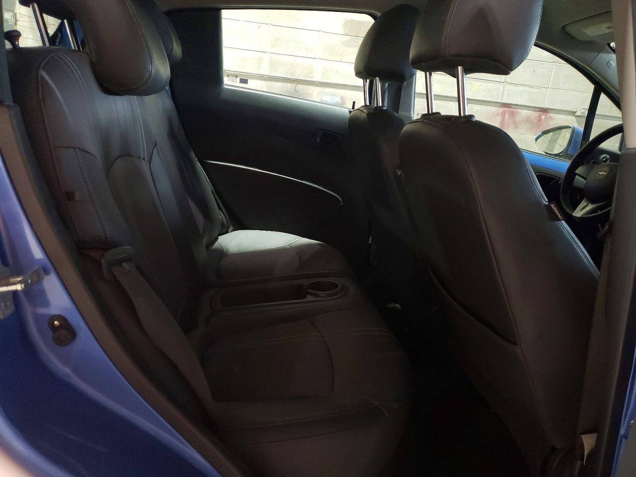 2015 Chevrolet Spark Blue vin: KL8CA6S97FC754957