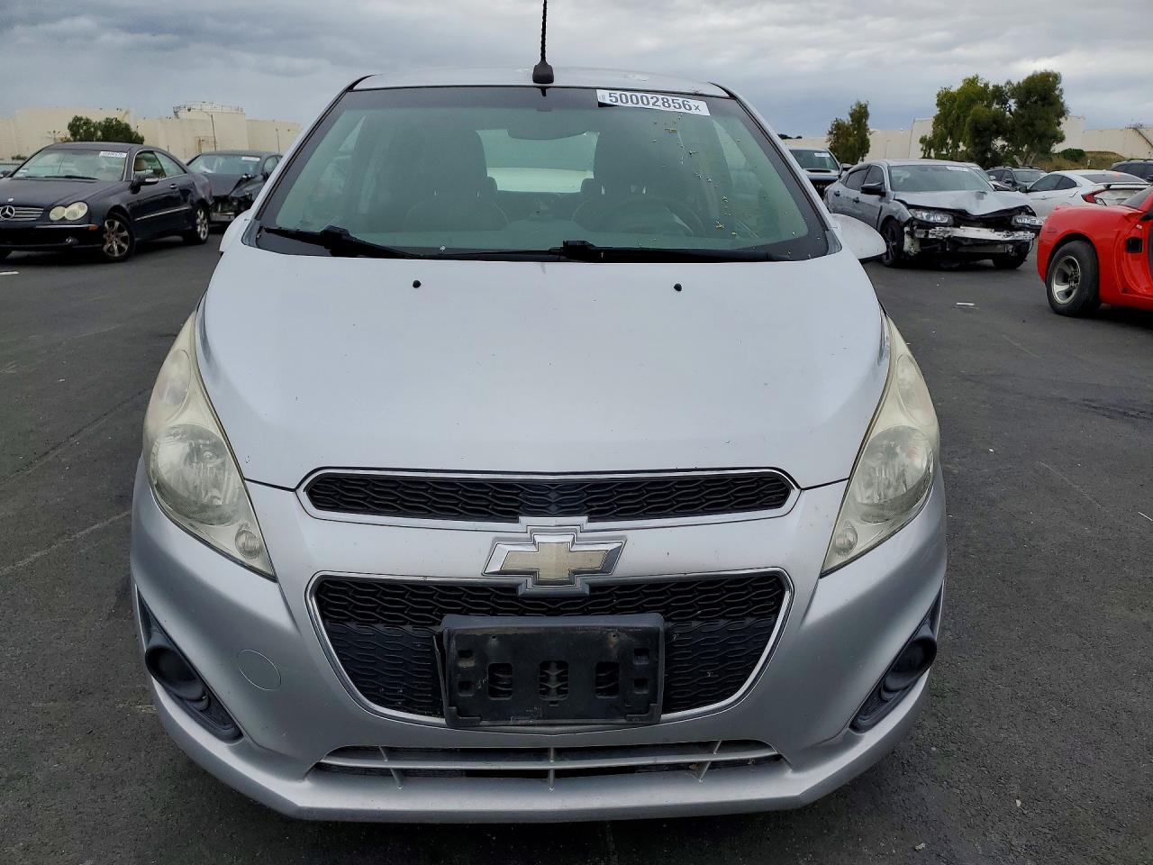 2014 Chevrolet Spark Silver vin: KL8CA6S98EC578788