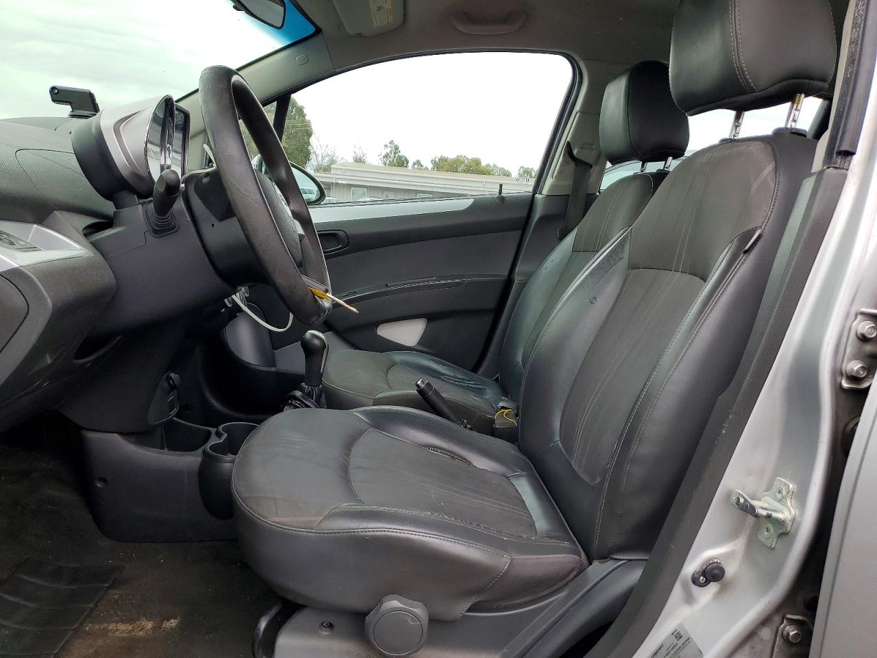 2014 Chevrolet Spark Silver vin: KL8CA6S98EC578788