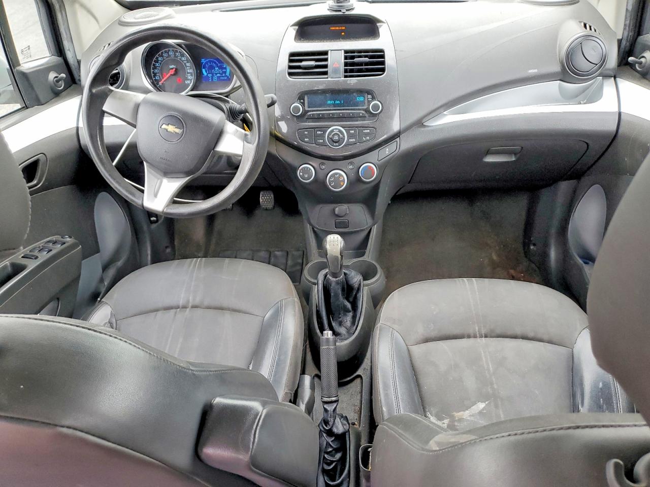 2014 Chevrolet Spark Silver vin: KL8CA6S98EC578788