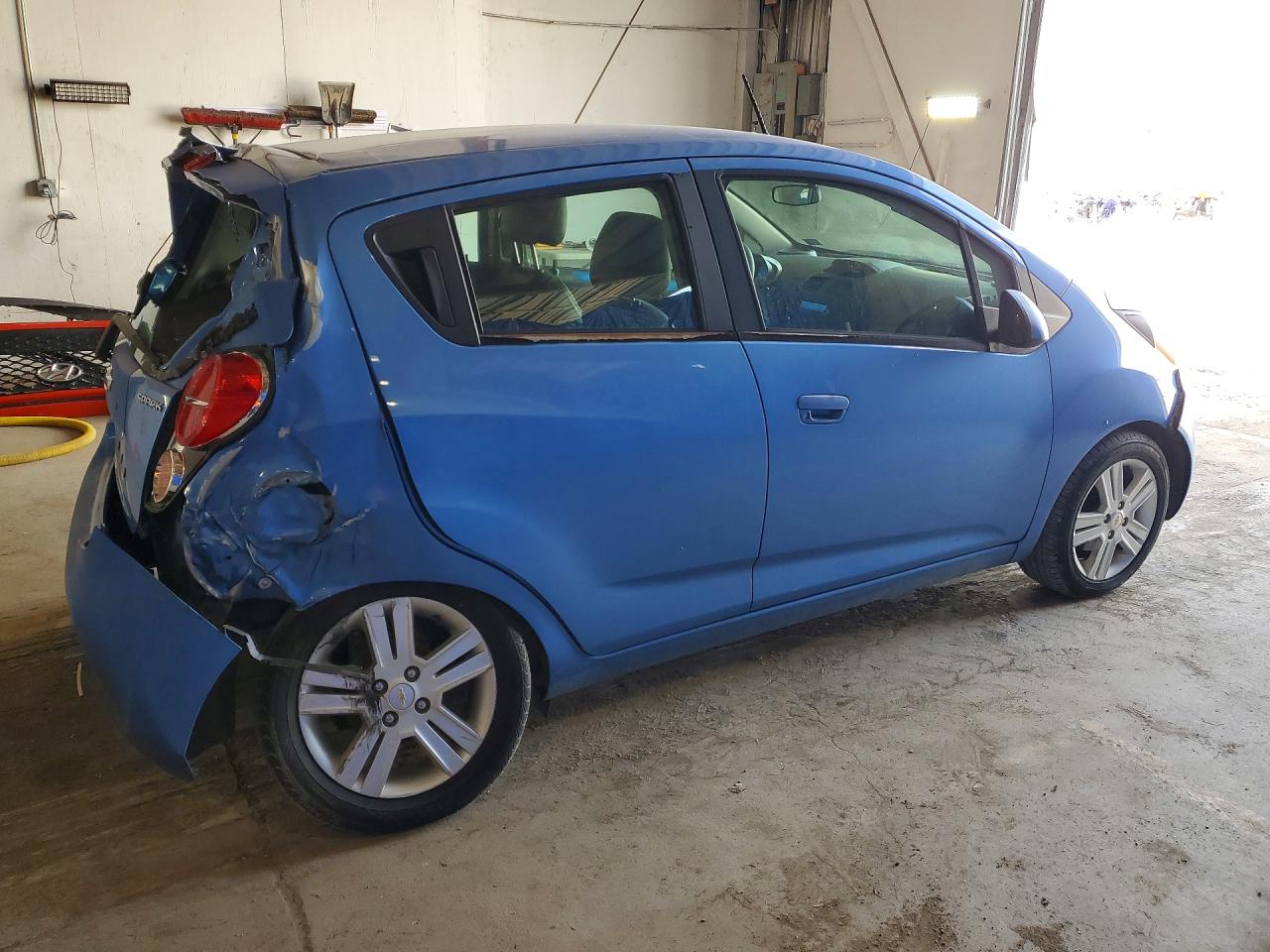 2013 Chevrolet Spark Ls Blue vin: KL8CA6S99DC518792