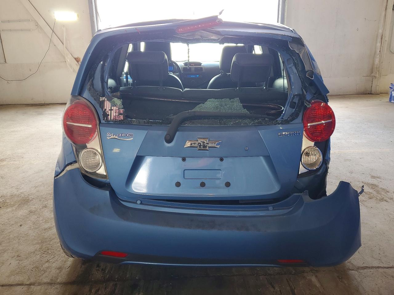 2013 Chevrolet Spark Ls Blue vin: KL8CA6S99DC518792