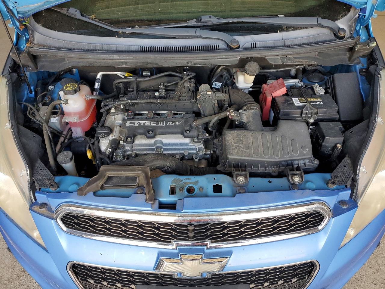 2013 Chevrolet Spark Ls Blue vin: KL8CA6S99DC518792