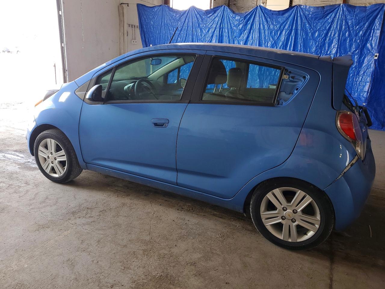 2013 Chevrolet Spark Ls Blue vin: KL8CA6S99DC518792