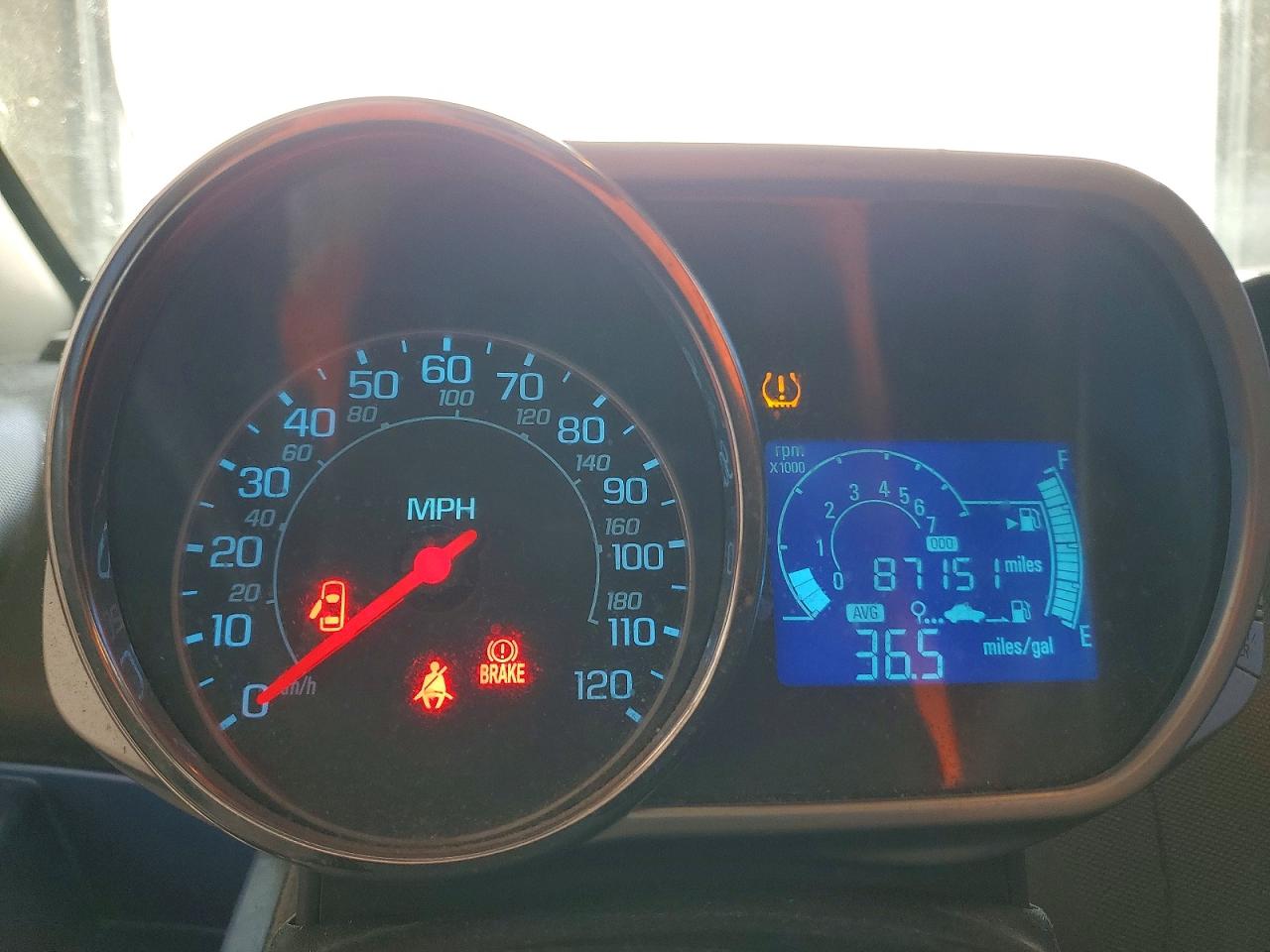 2013 Chevrolet Spark Ls Blue vin: KL8CA6S99DC518792