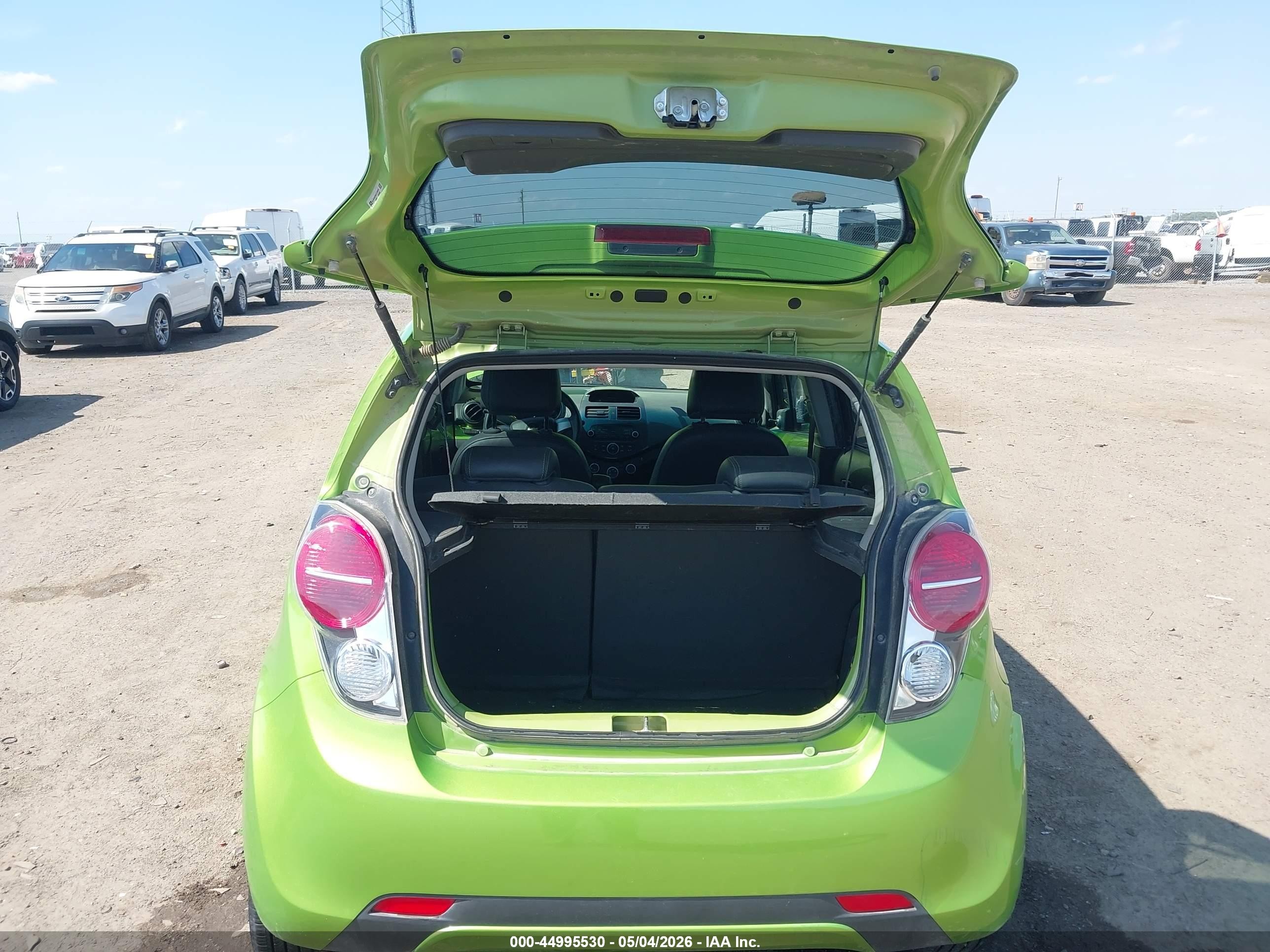 2015 Chevrolet Spark Ls Manual Green vin: KL8CA6S99FC730000