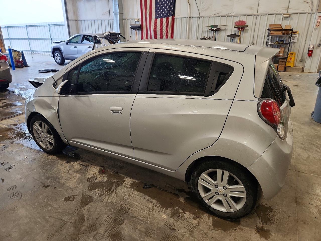 2014 Chevrolet Spark Ls Silver vin: KL8CA6S9XEC503767
