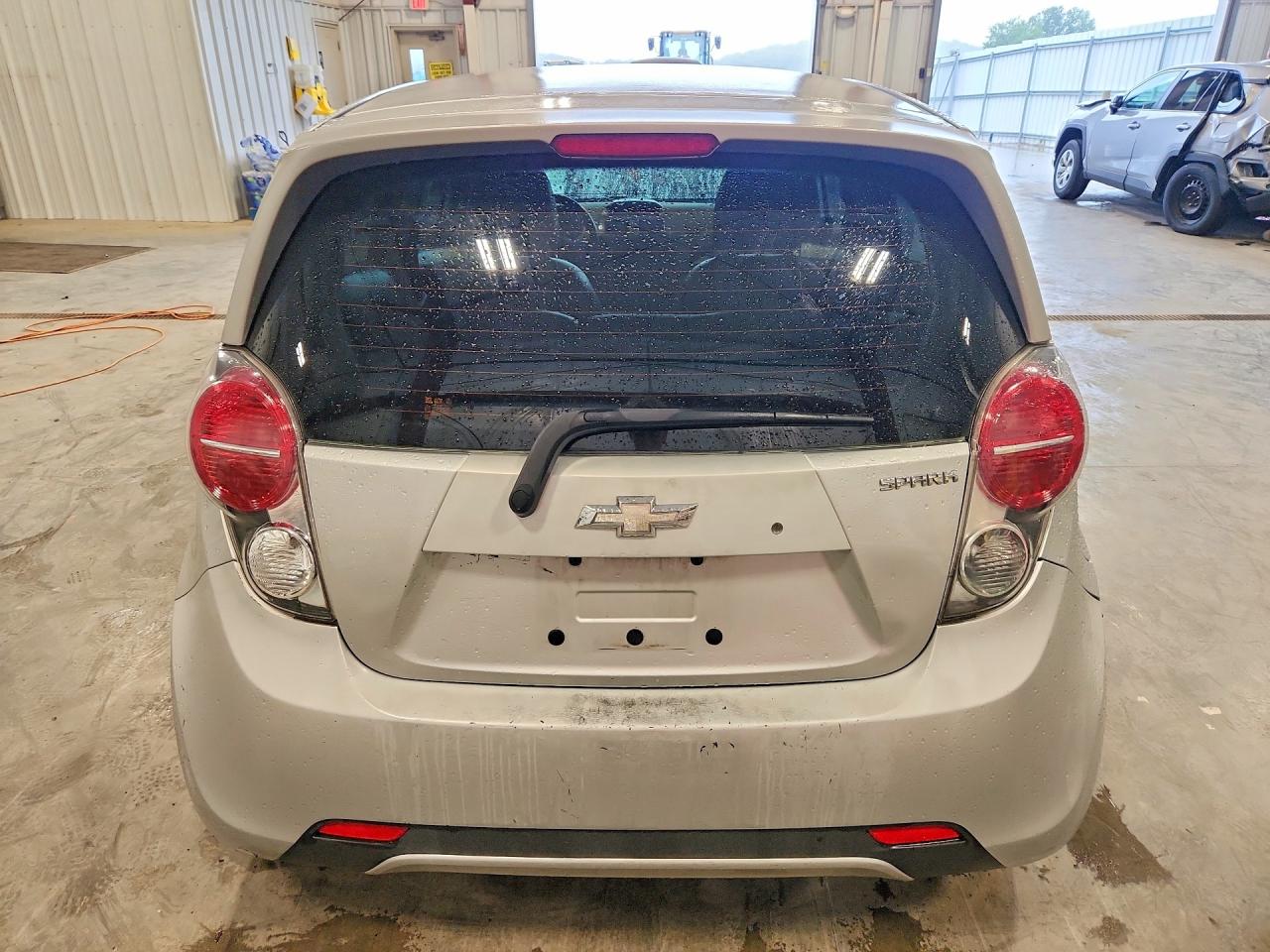 2014 Chevrolet Spark Ls Silver vin: KL8CA6S9XEC503767