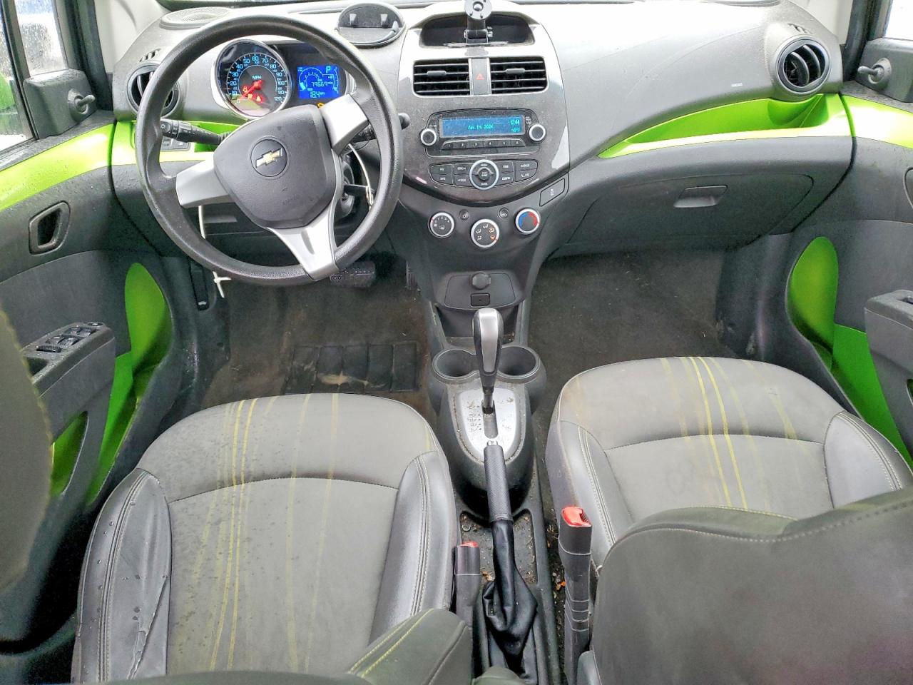 2014 Chevrolet Spark Ls Green vin: KL8CB6S90EC504858