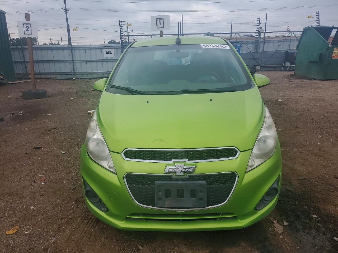 2014 Chevrolet Spark Ls Green vin: KL8CB6S90EC546396