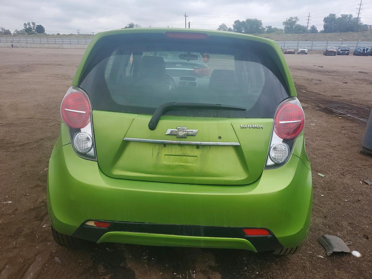 2014 Chevrolet Spark Ls Green vin: KL8CB6S90EC546396