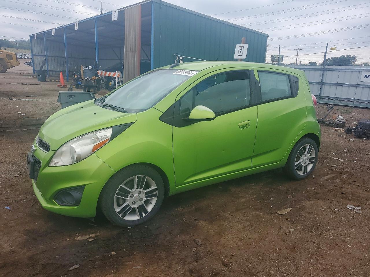 2014 Chevrolet Spark Ls Green vin: KL8CB6S90EC546396