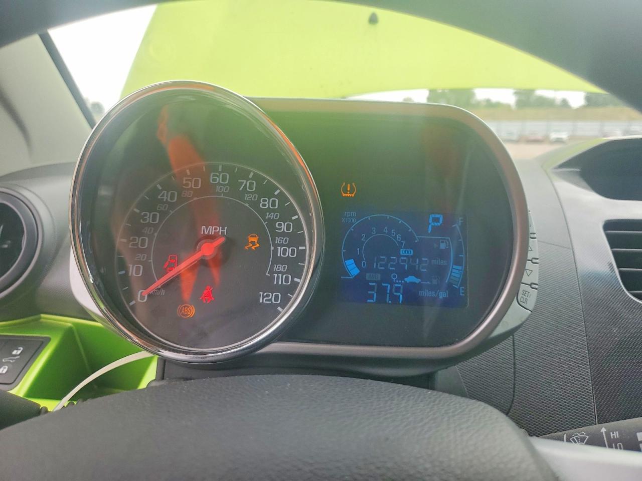 2014 Chevrolet Spark Ls Green vin: KL8CB6S90EC546396
