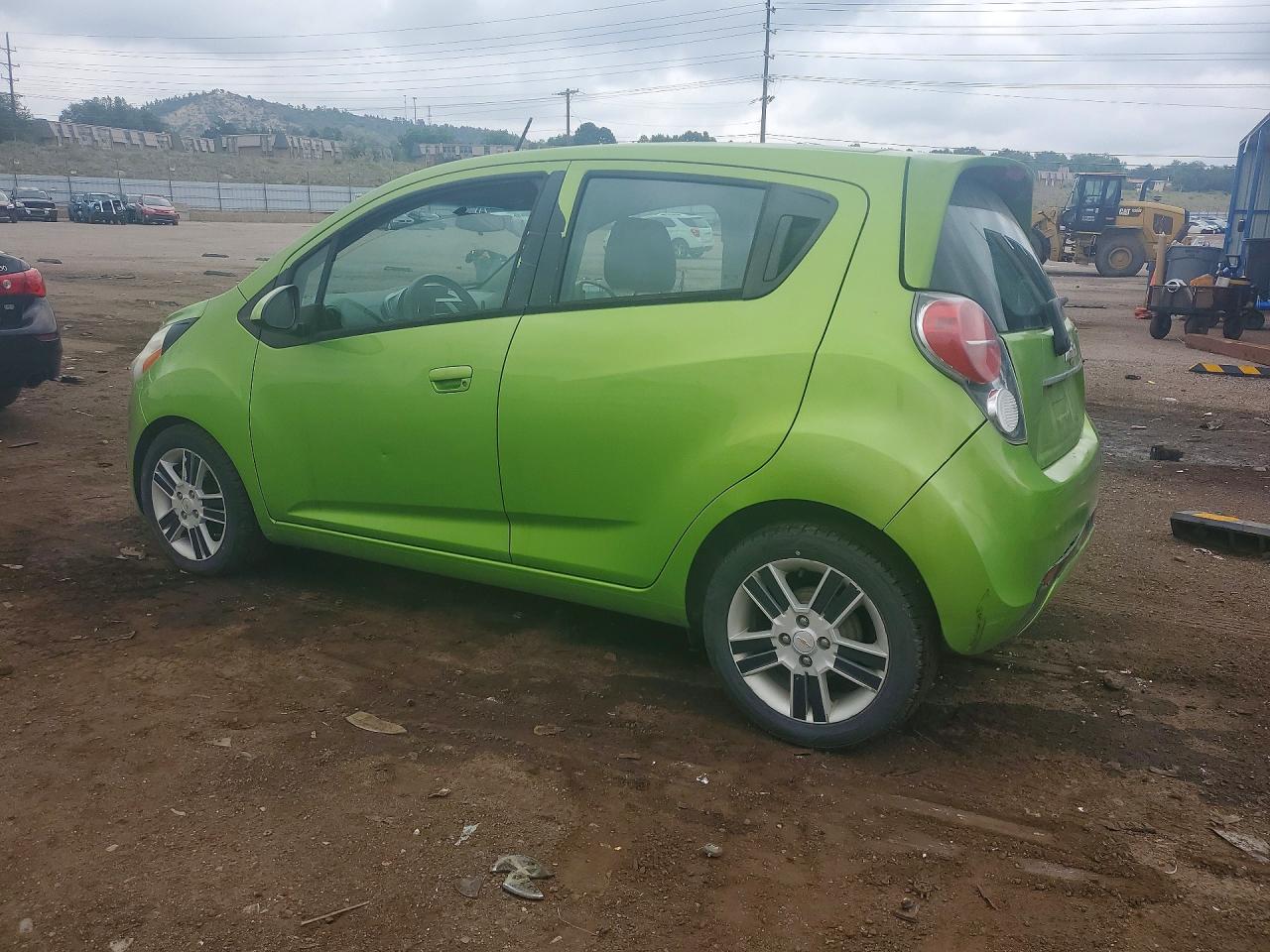2014 Chevrolet Spark Ls Green vin: KL8CB6S90EC546396