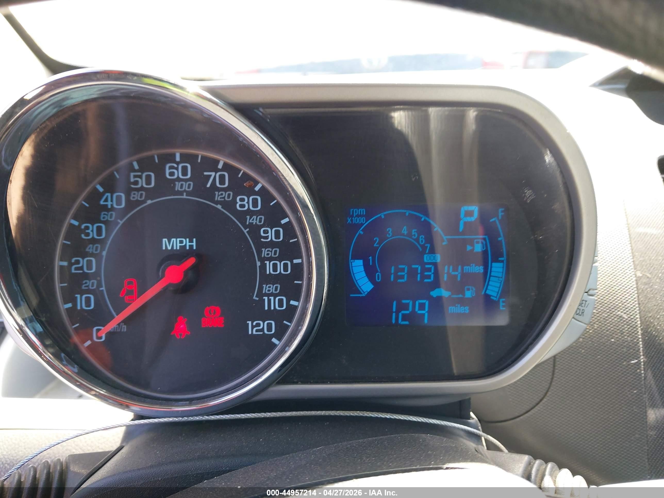 2014 Chevrolet Spark Ls Auto Blue vin: KL8CB6S90EC566504