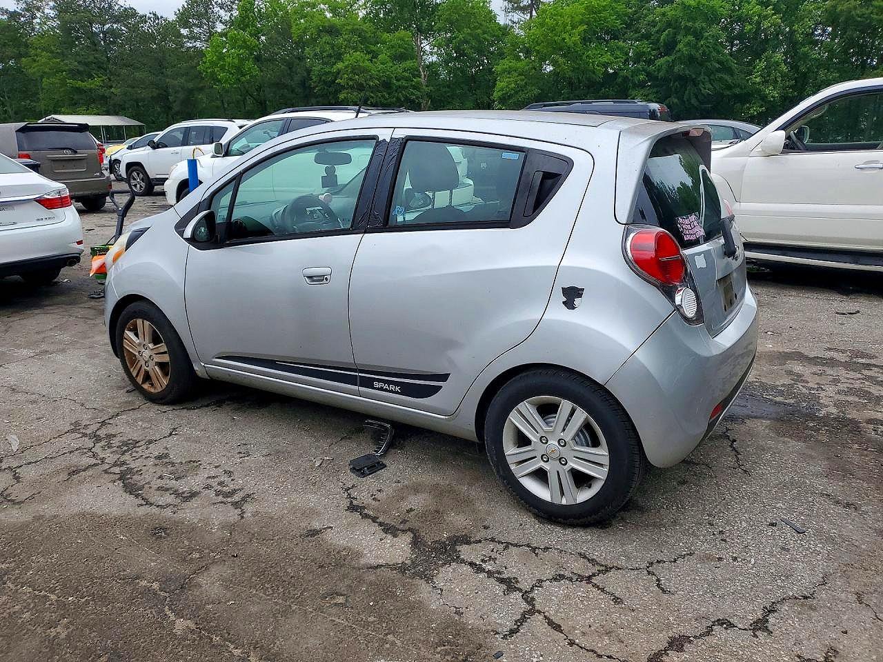 2014 Chev Spark Silver vin: KL8CB6S90EC590463