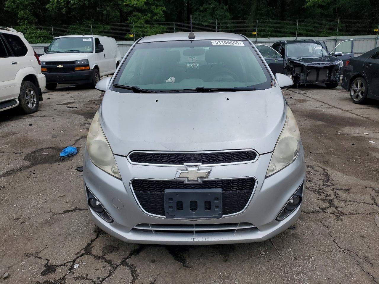2014 Chev Spark Silver vin: KL8CB6S90EC590463