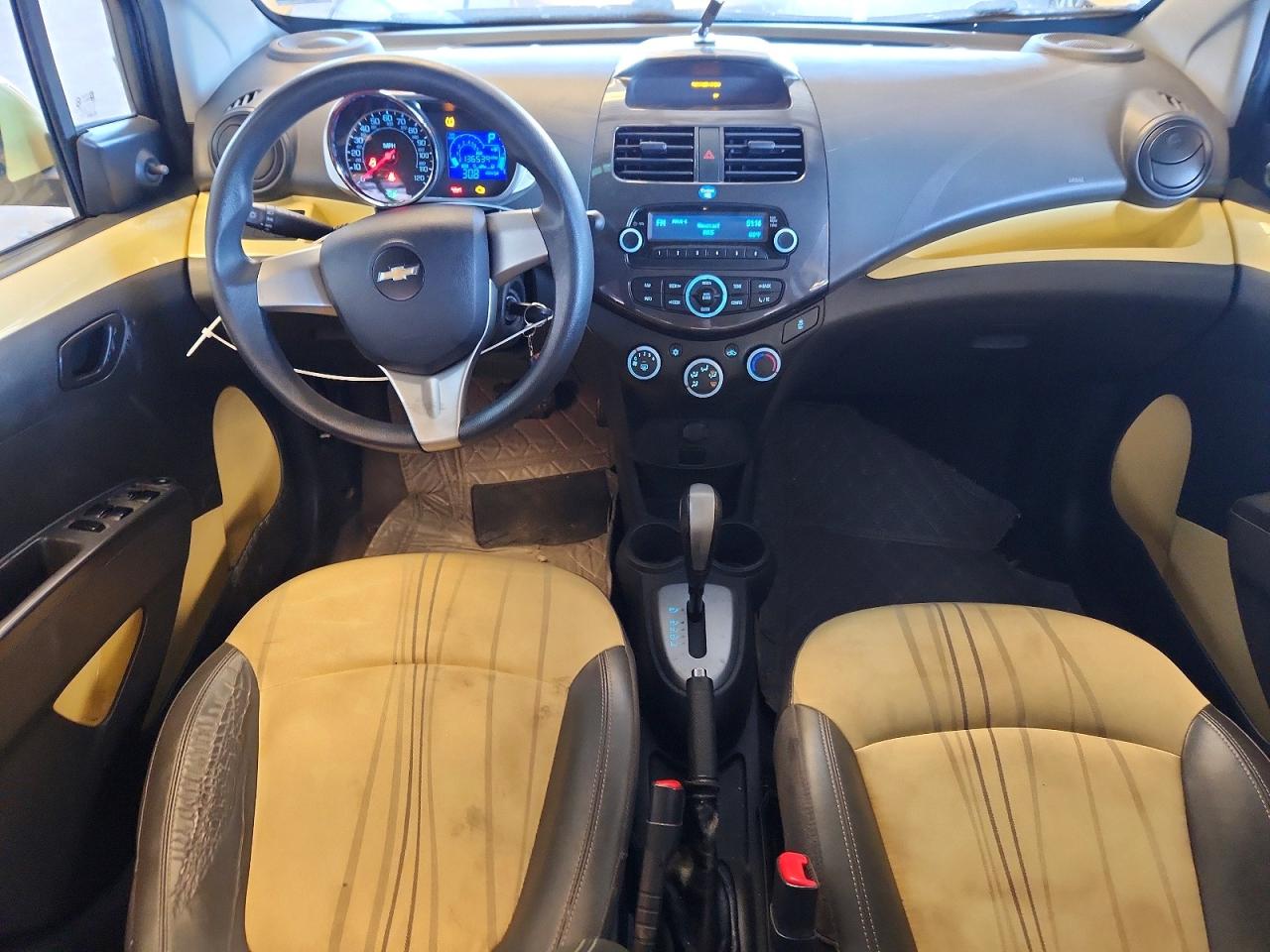 2015 Chevrolet Spark Ls Cream vin: KL8CB6S90FC707895